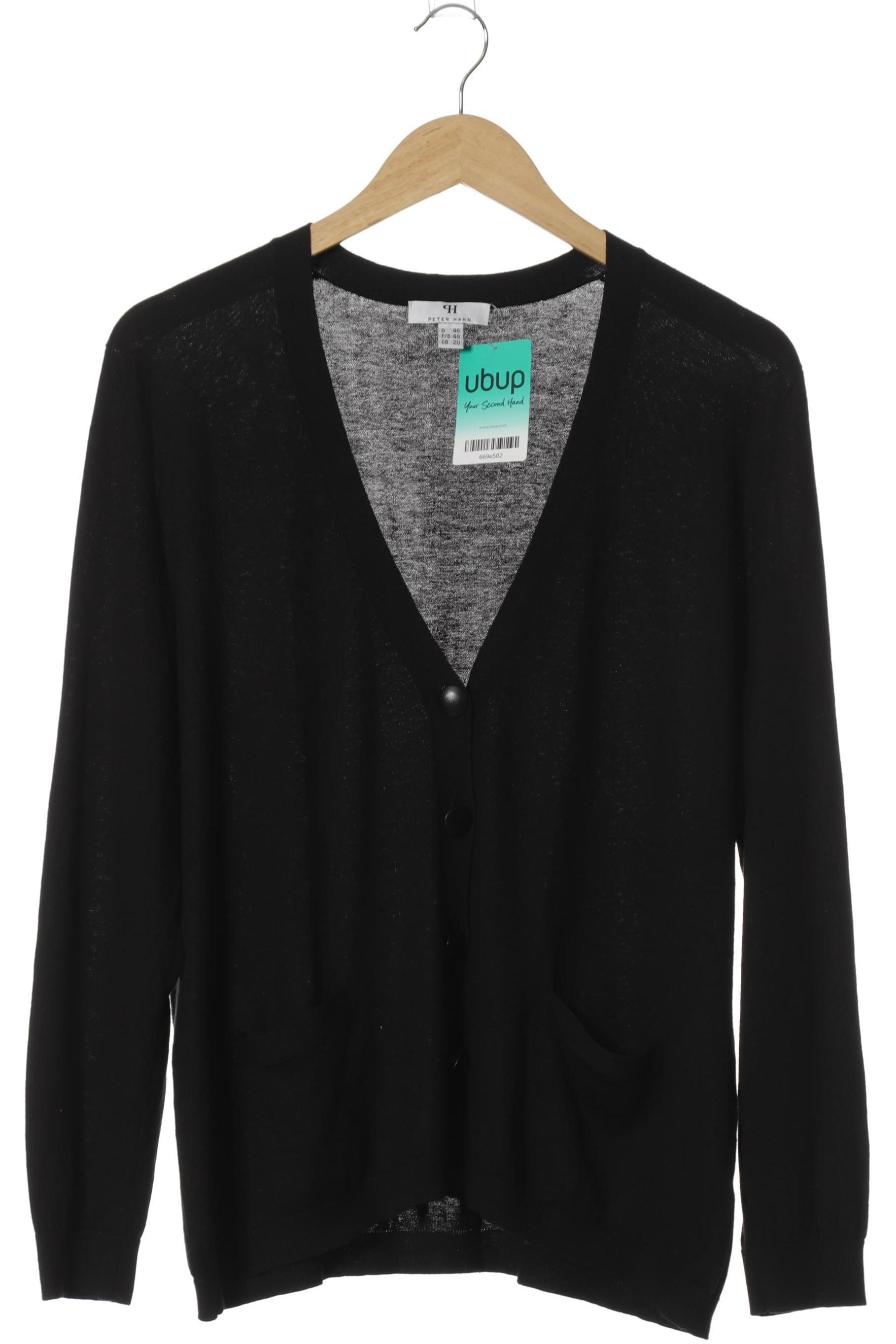 

Peter Hahn Damen Strickjacke, schwarz, Gr. 46