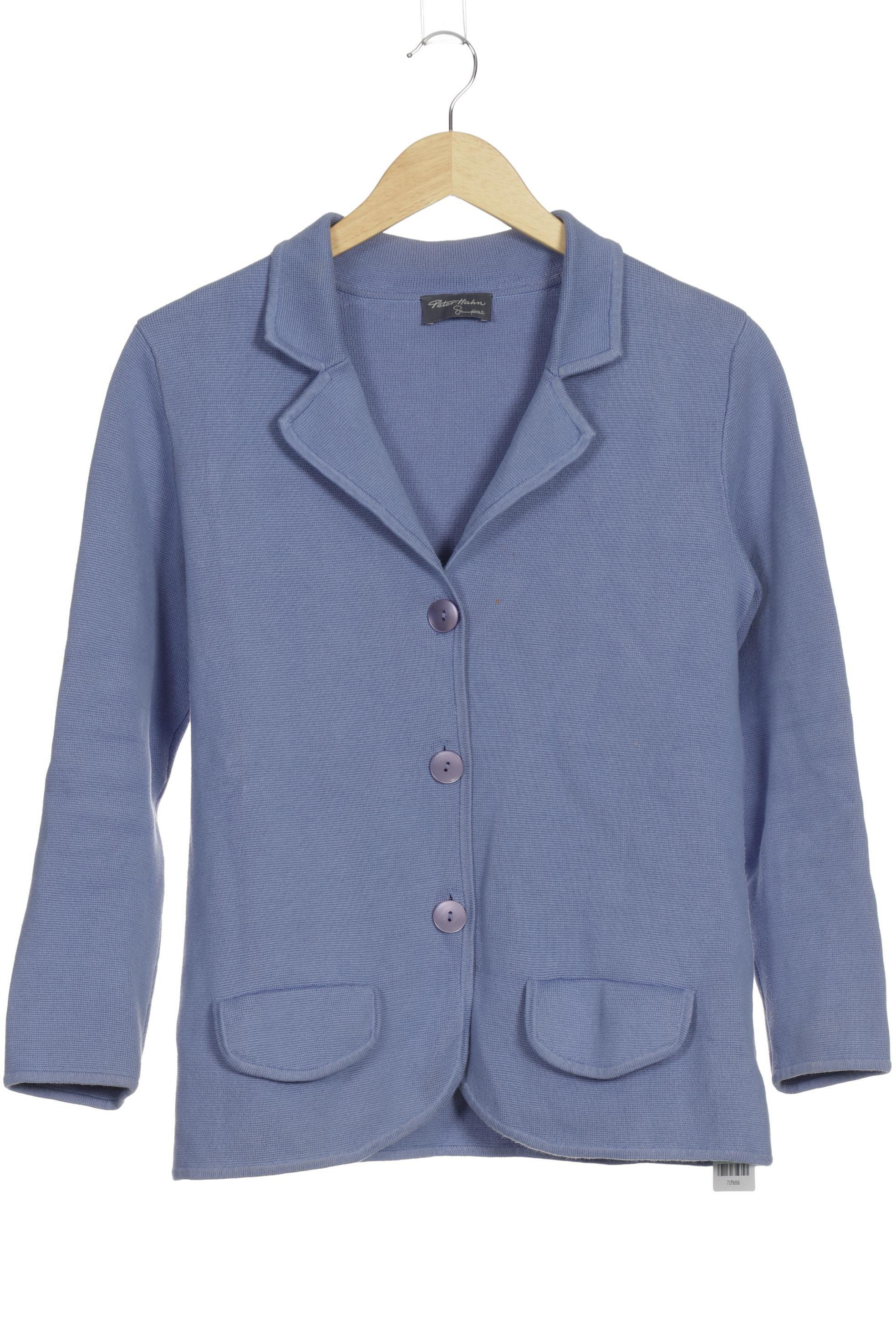 

Peter Hahn Damen Strickjacke, blau, Gr. 36