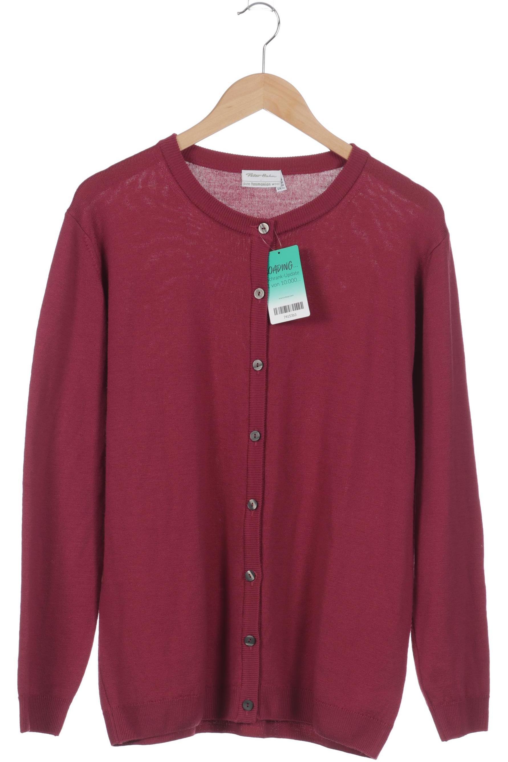 

Peter Hahn Damen Strickjacke, rot, Gr. 44