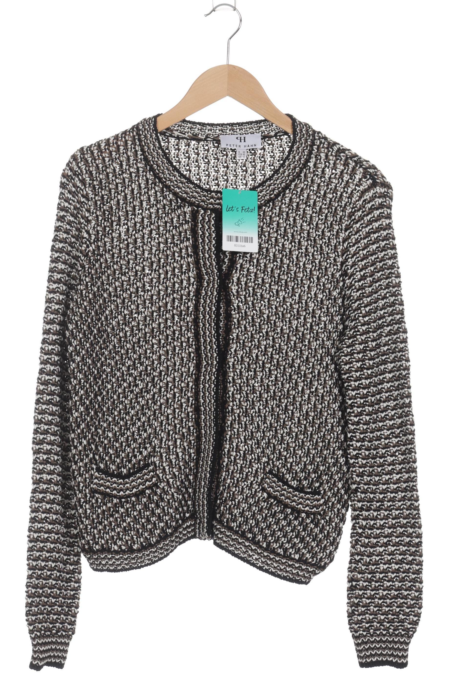 

Peter Hahn Damen Strickjacke, braun, Gr. 38