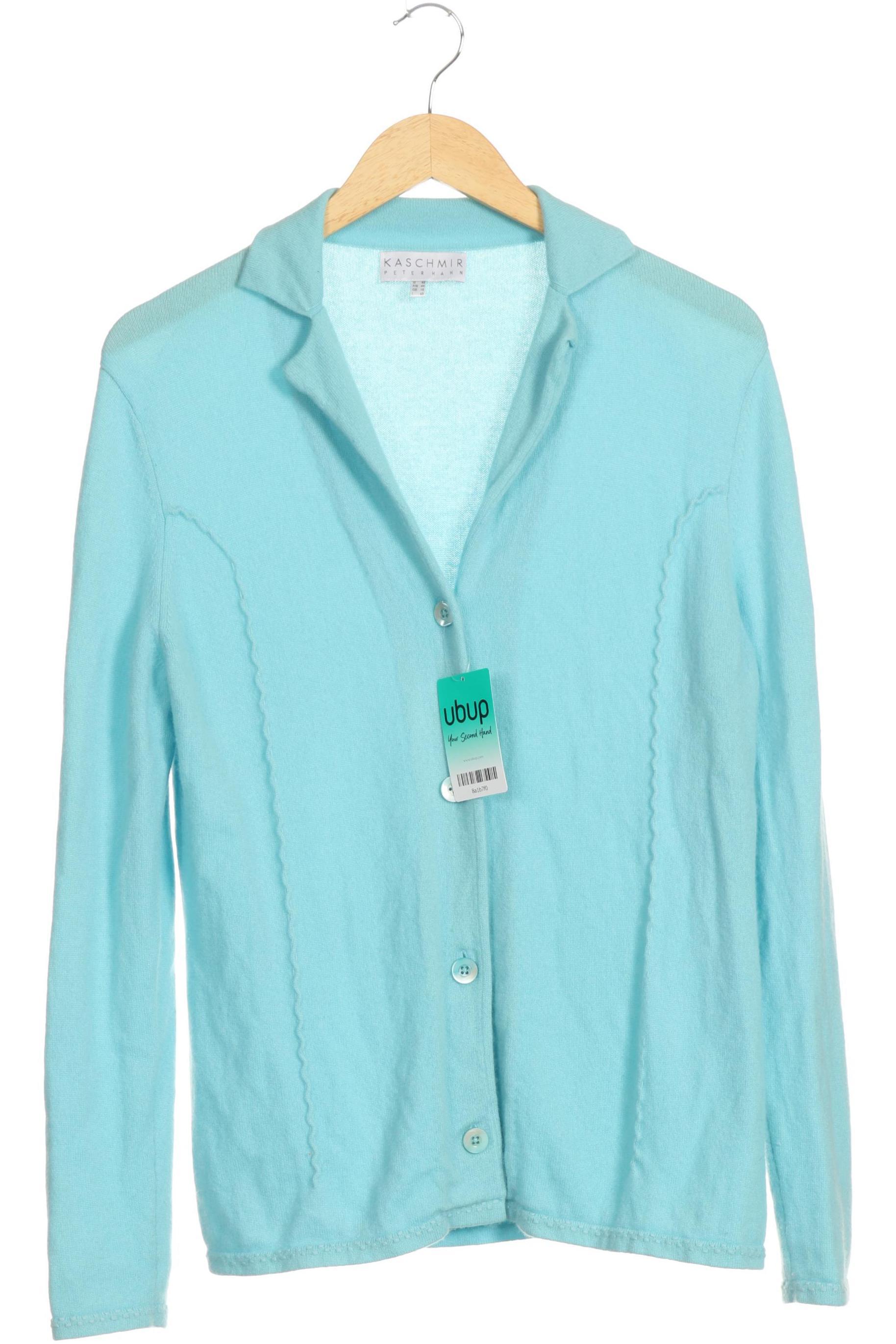 

Peter Hahn Damen Strickjacke, blau, Gr. 42