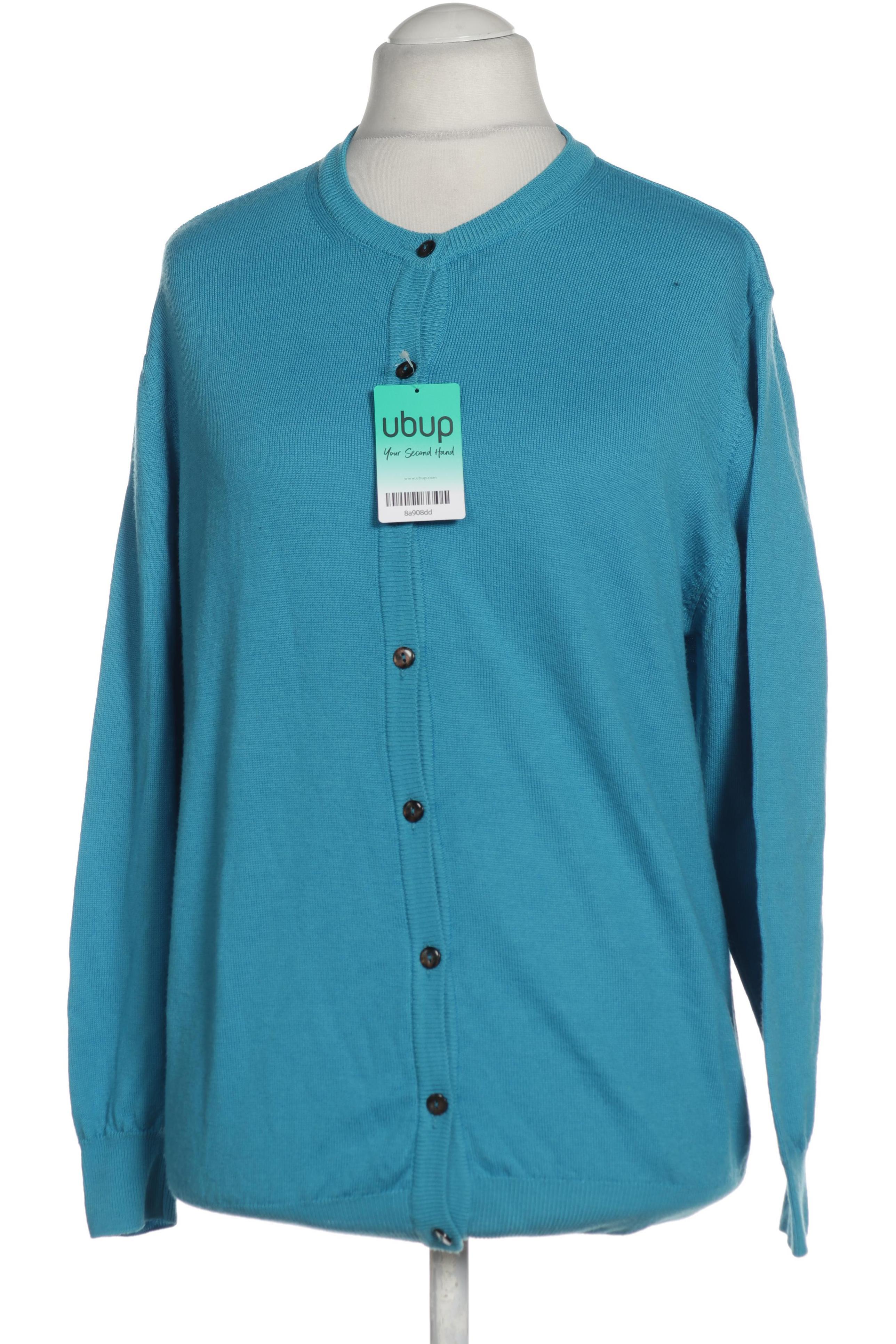 

Peter Hahn Damen Strickjacke, blau, Gr. 42