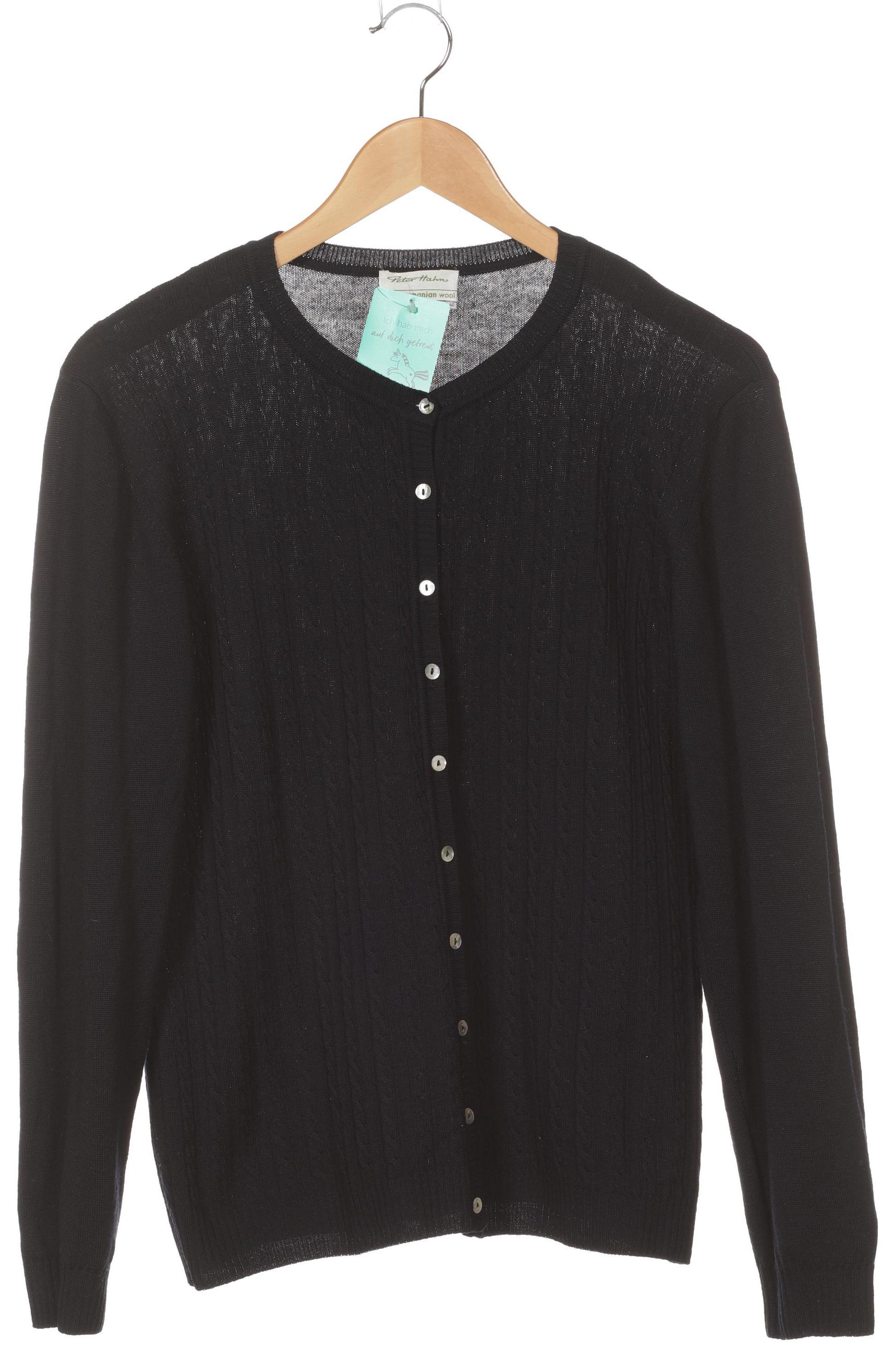 

Peter Hahn Damen Strickjacke, blau, Gr. 40