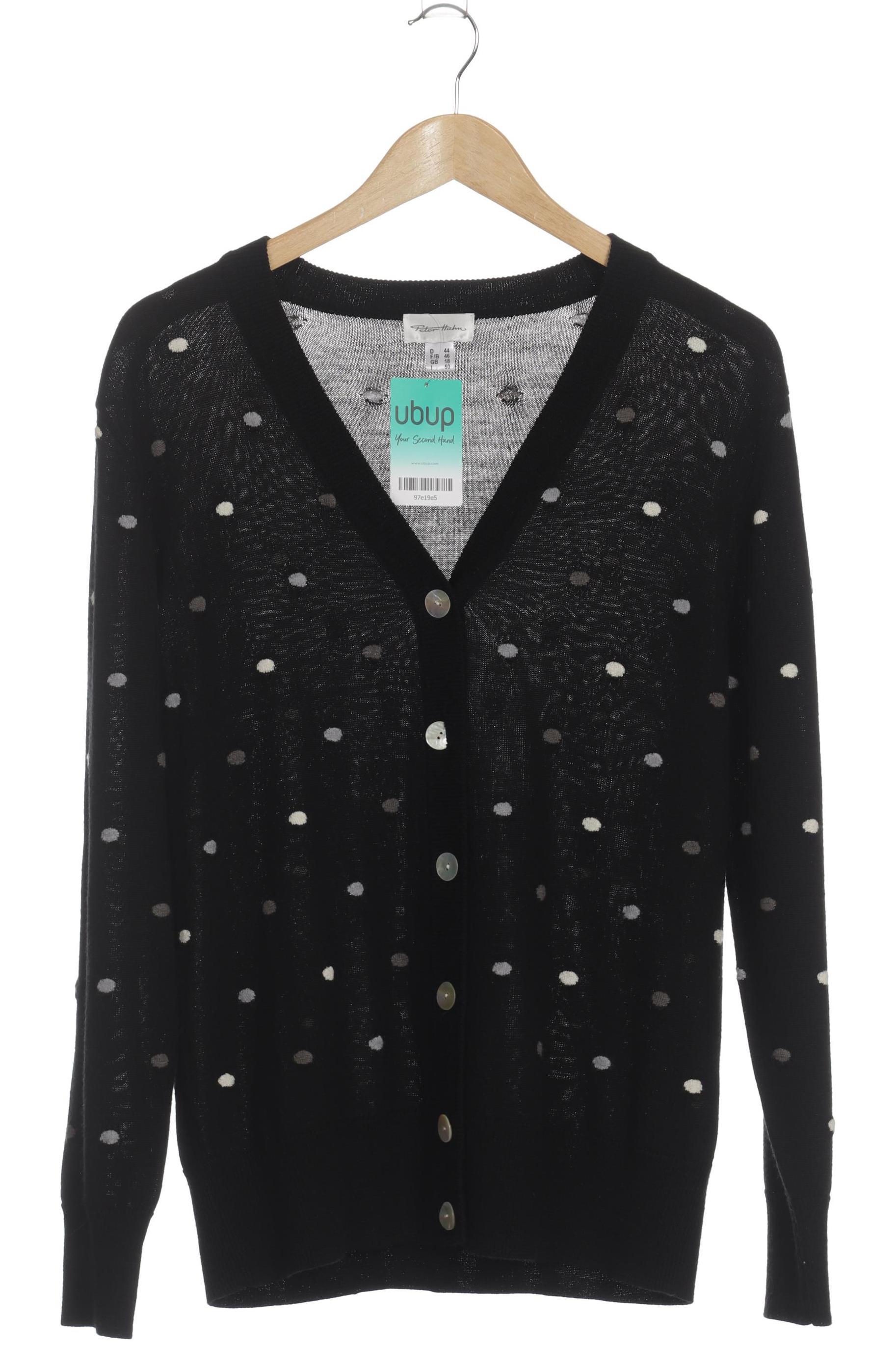 

Peter Hahn Damen Strickjacke, schwarz, Gr. 44