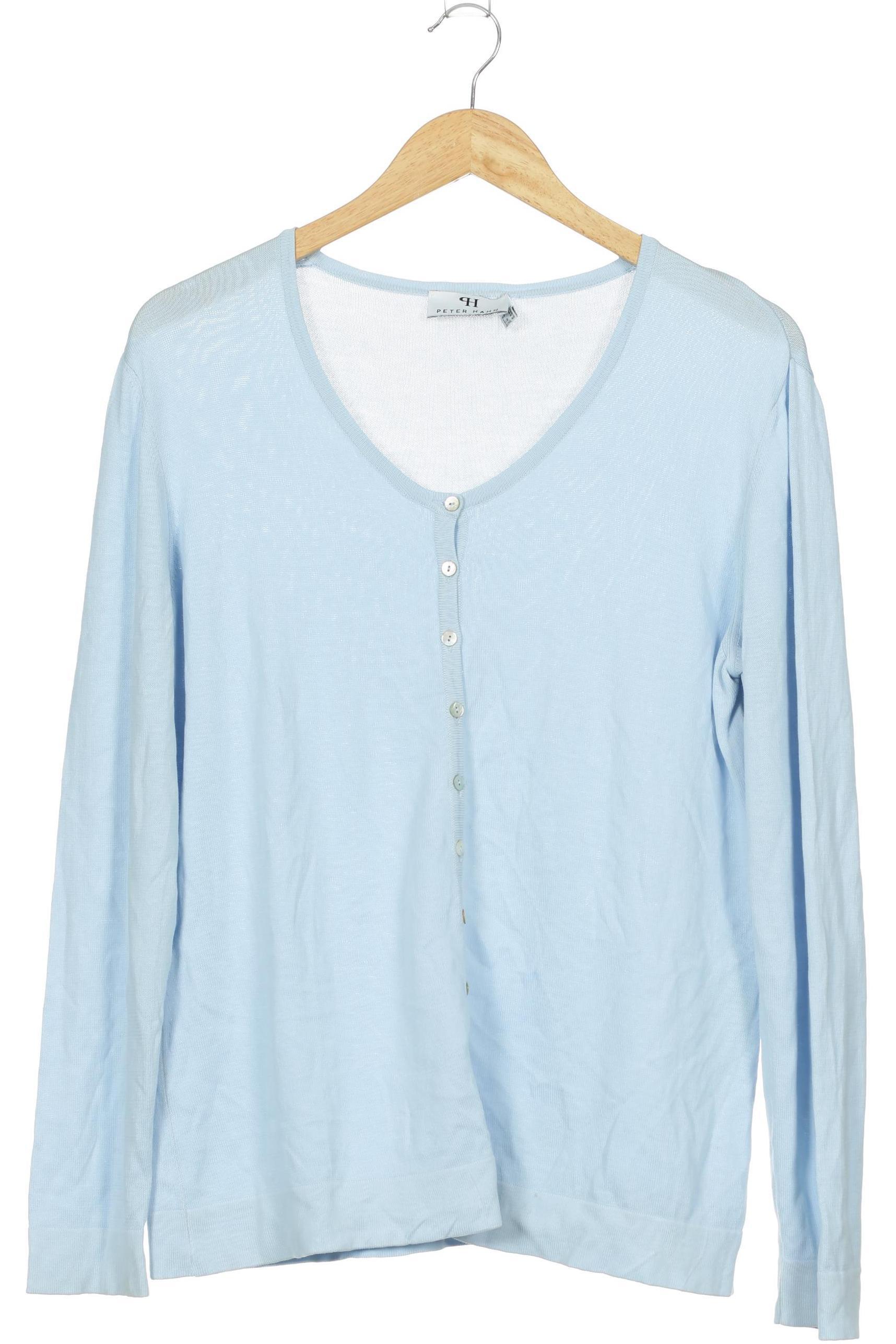 

Peter Hahn Damen Strickjacke, blau, Gr. 46