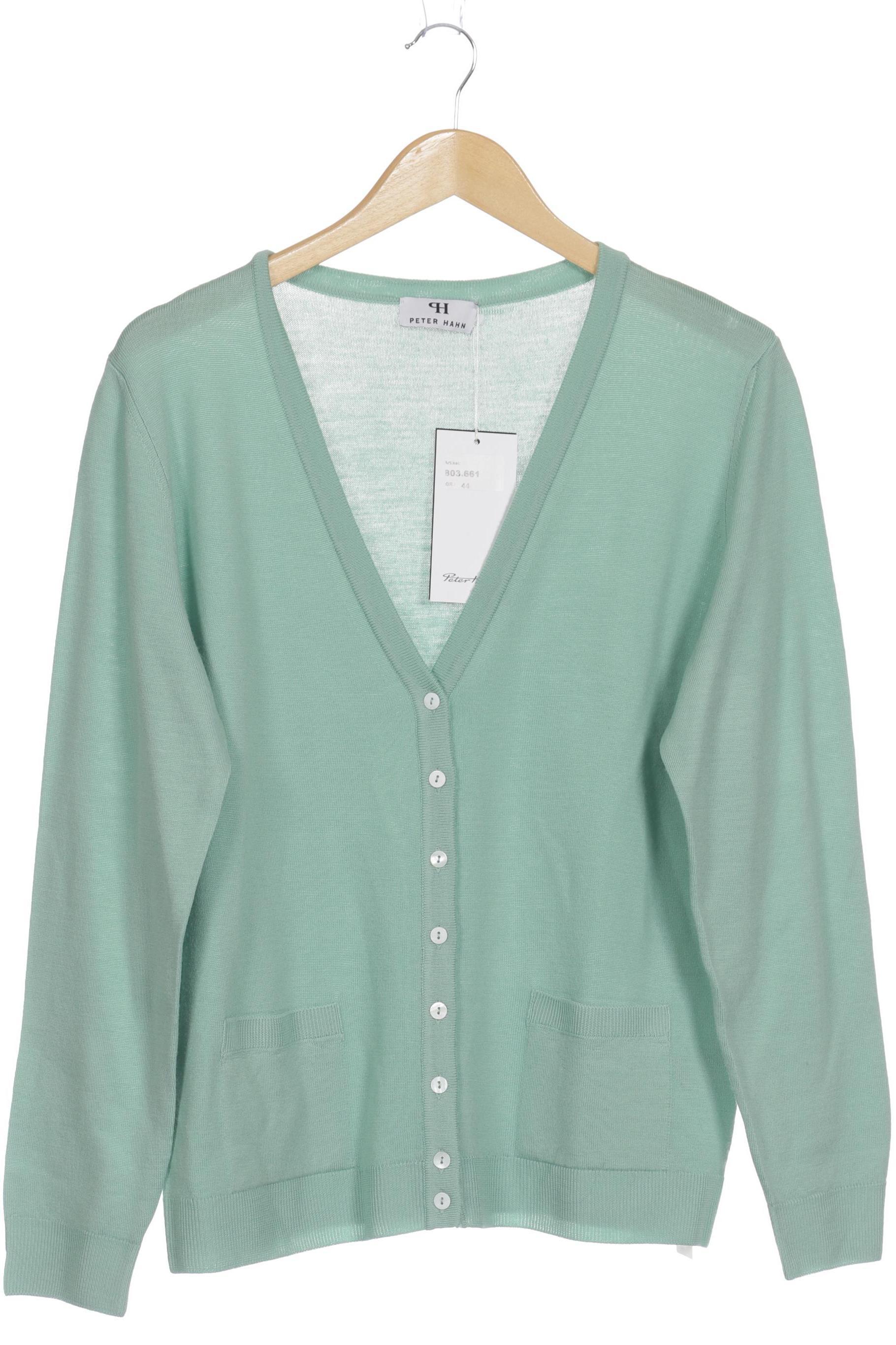 

Peter Hahn Damen Strickjacke, grün, Gr. 44