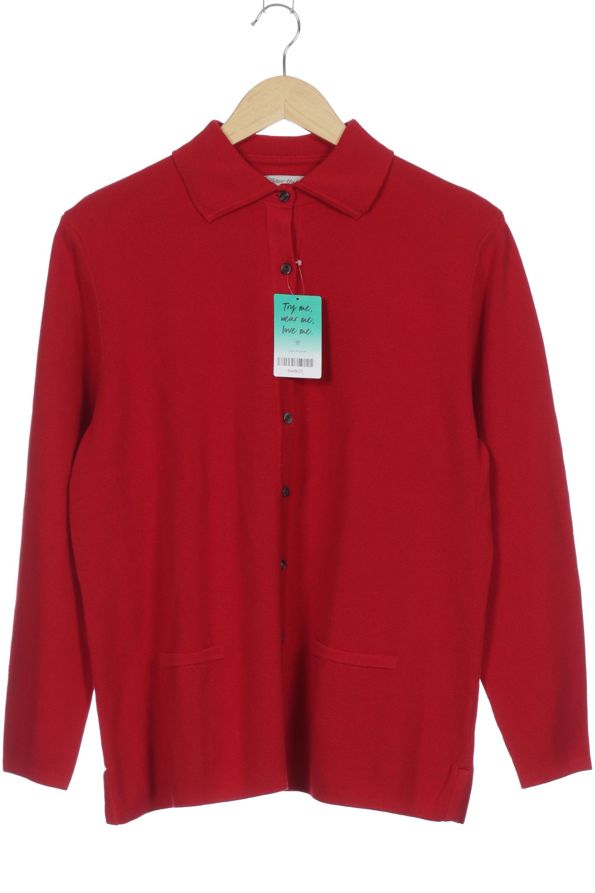 

Peter Hahn Damen Strickjacke, rot, Gr. 46