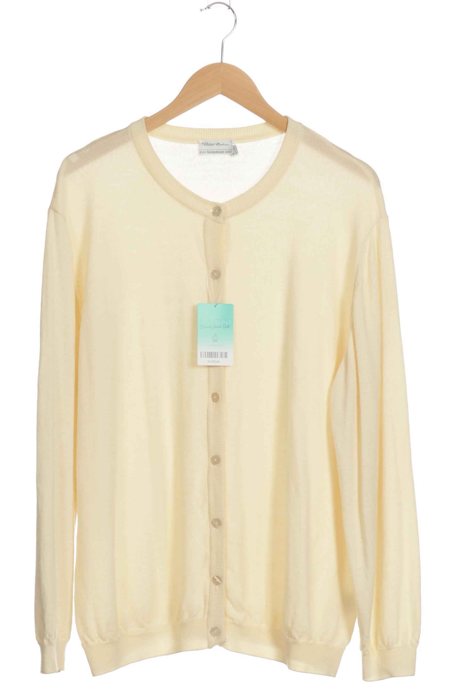 

Peter Hahn Damen Strickjacke, gelb, Gr. 52