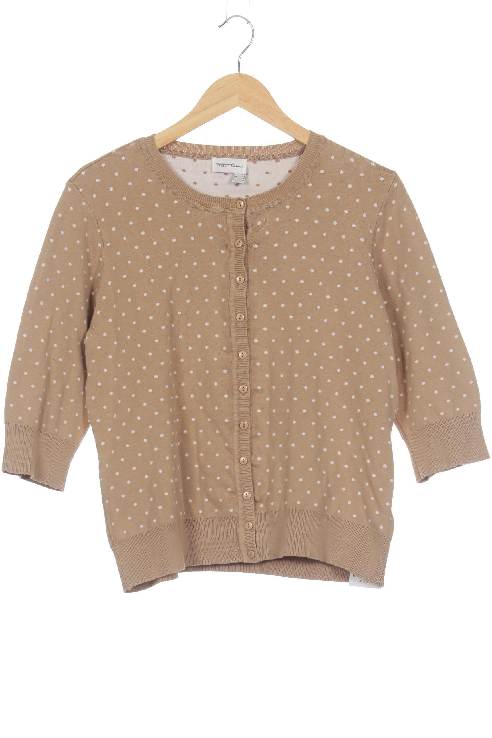 

Peter Hahn Damen Strickjacke, braun, Gr. 44