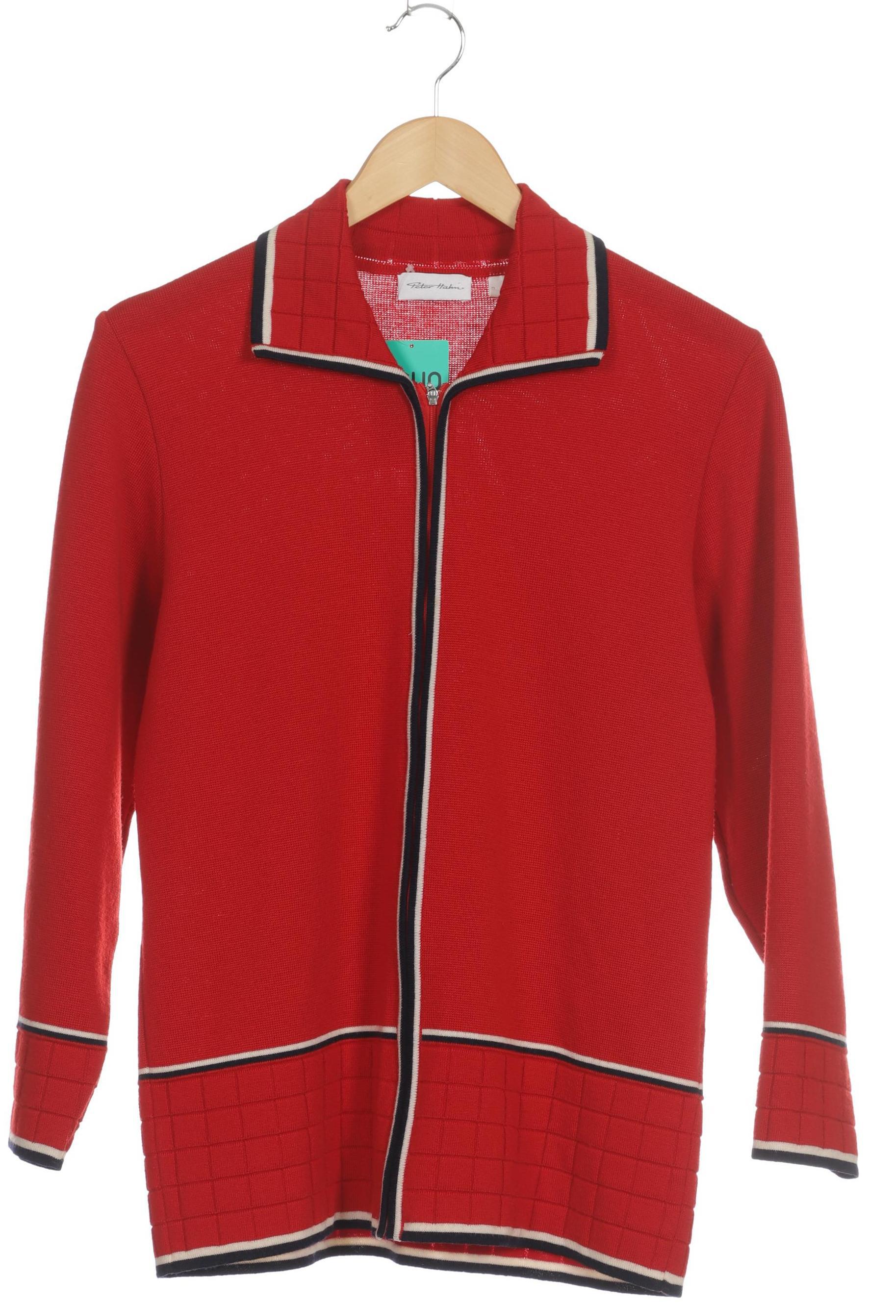 

Peter Hahn Damen Strickjacke, rot, Gr. 36
