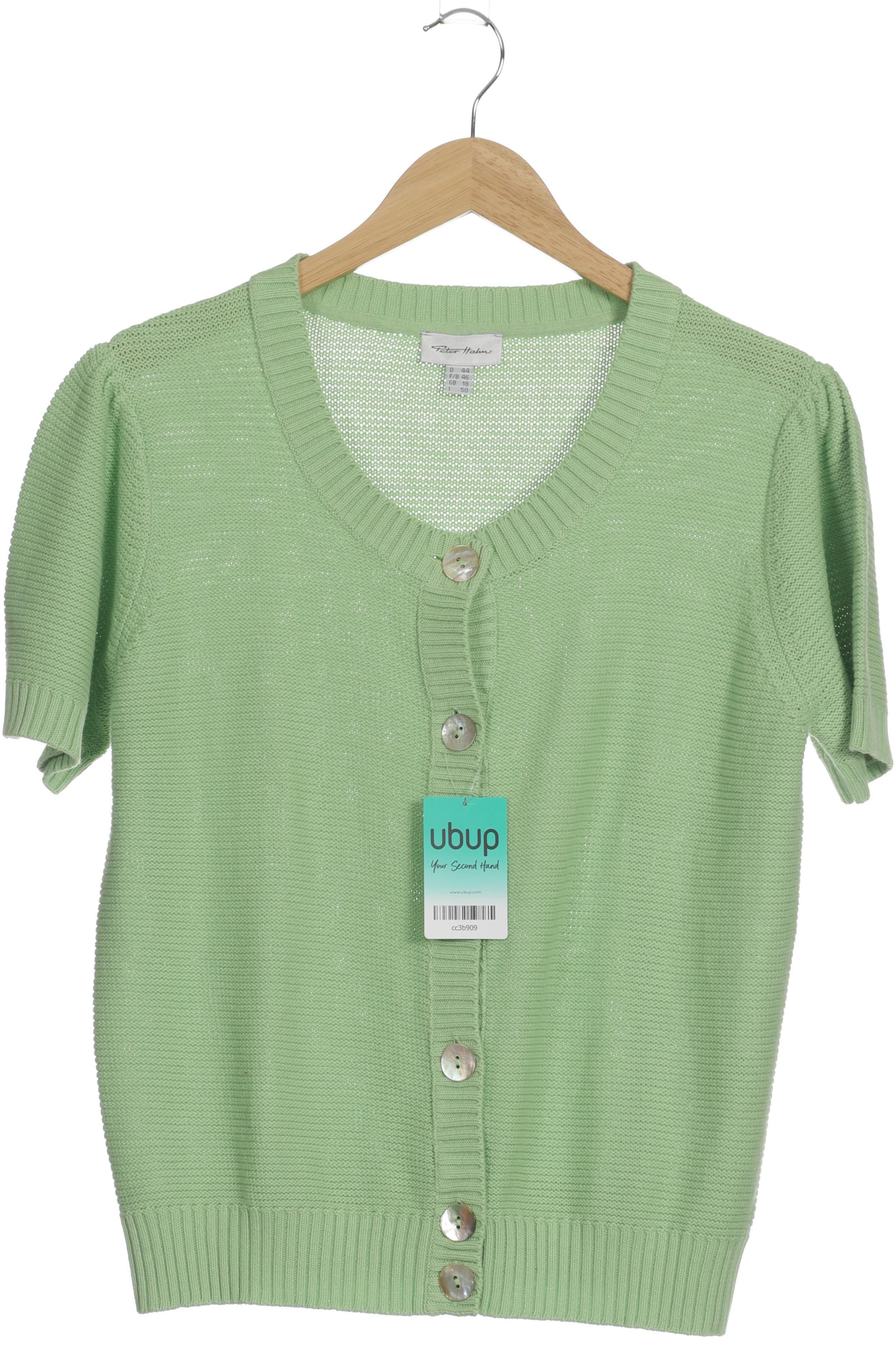 

Peter Hahn Damen Strickjacke, grün, Gr. 44