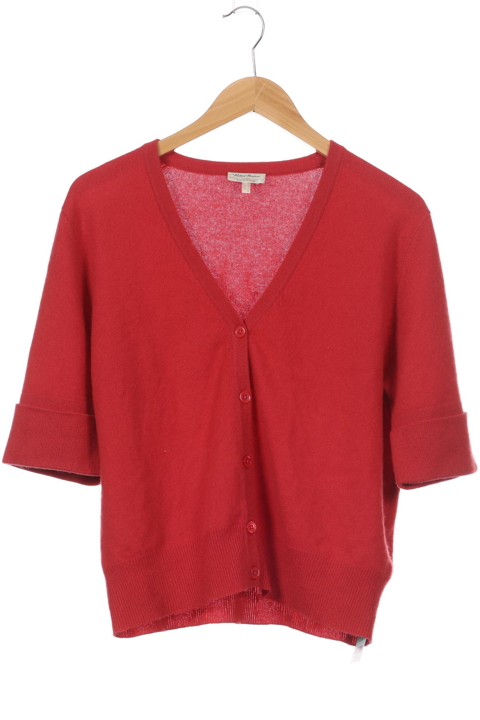 

Peter Hahn Damen Strickjacke, rot, Gr. 46