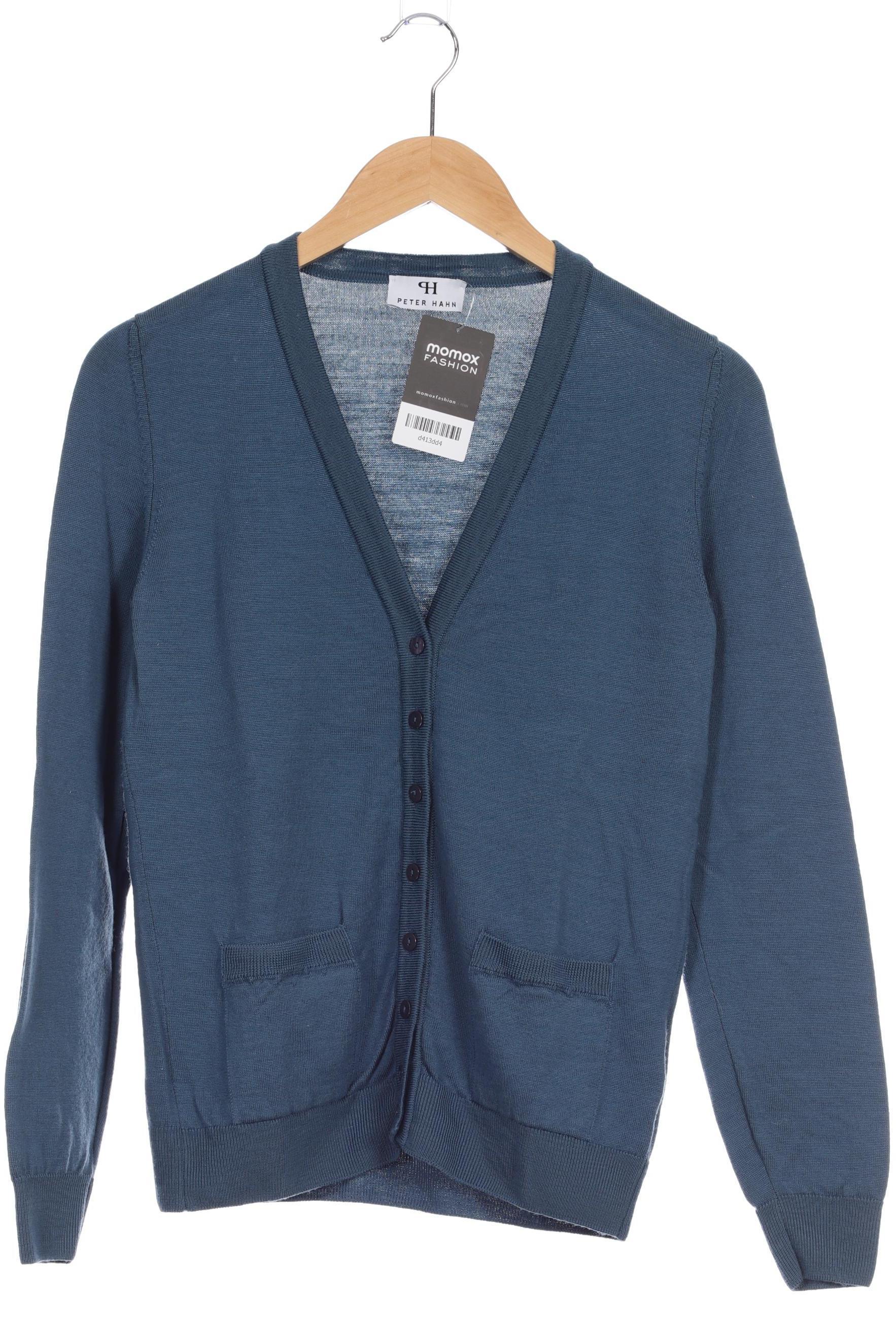 

Peter Hahn Damen Strickjacke, blau, Gr. 38
