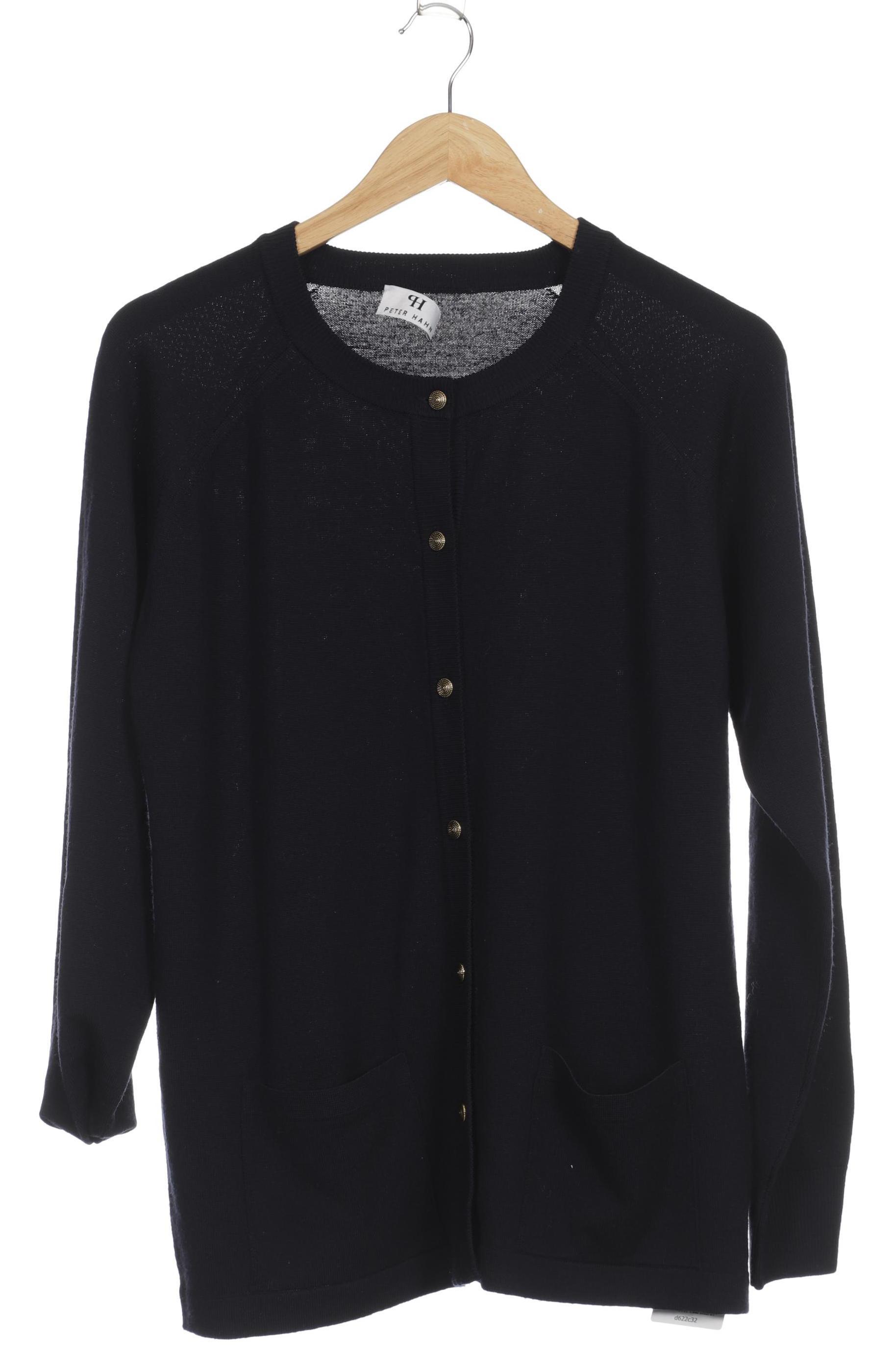 

Peter Hahn Damen Strickjacke, blau, Gr. 44