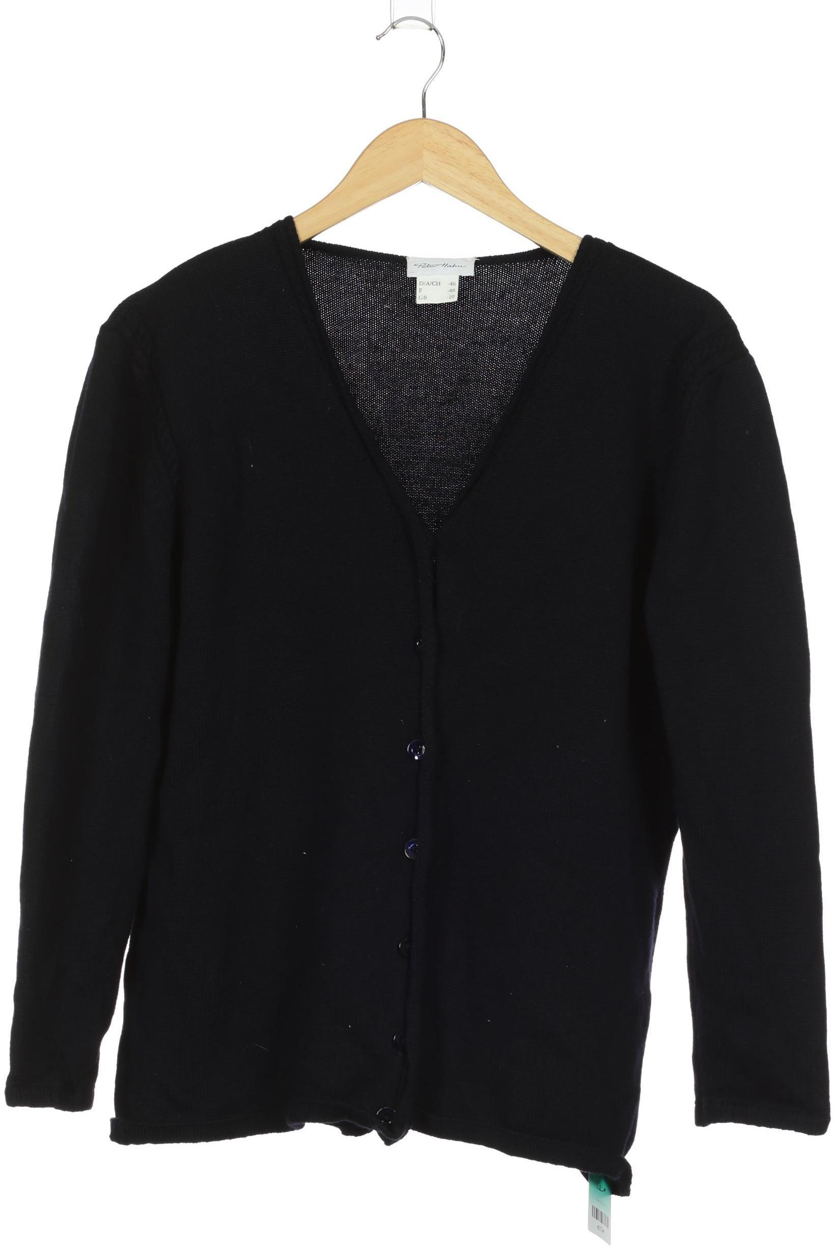 

Peter Hahn Damen Strickjacke, schwarz, Gr. 46