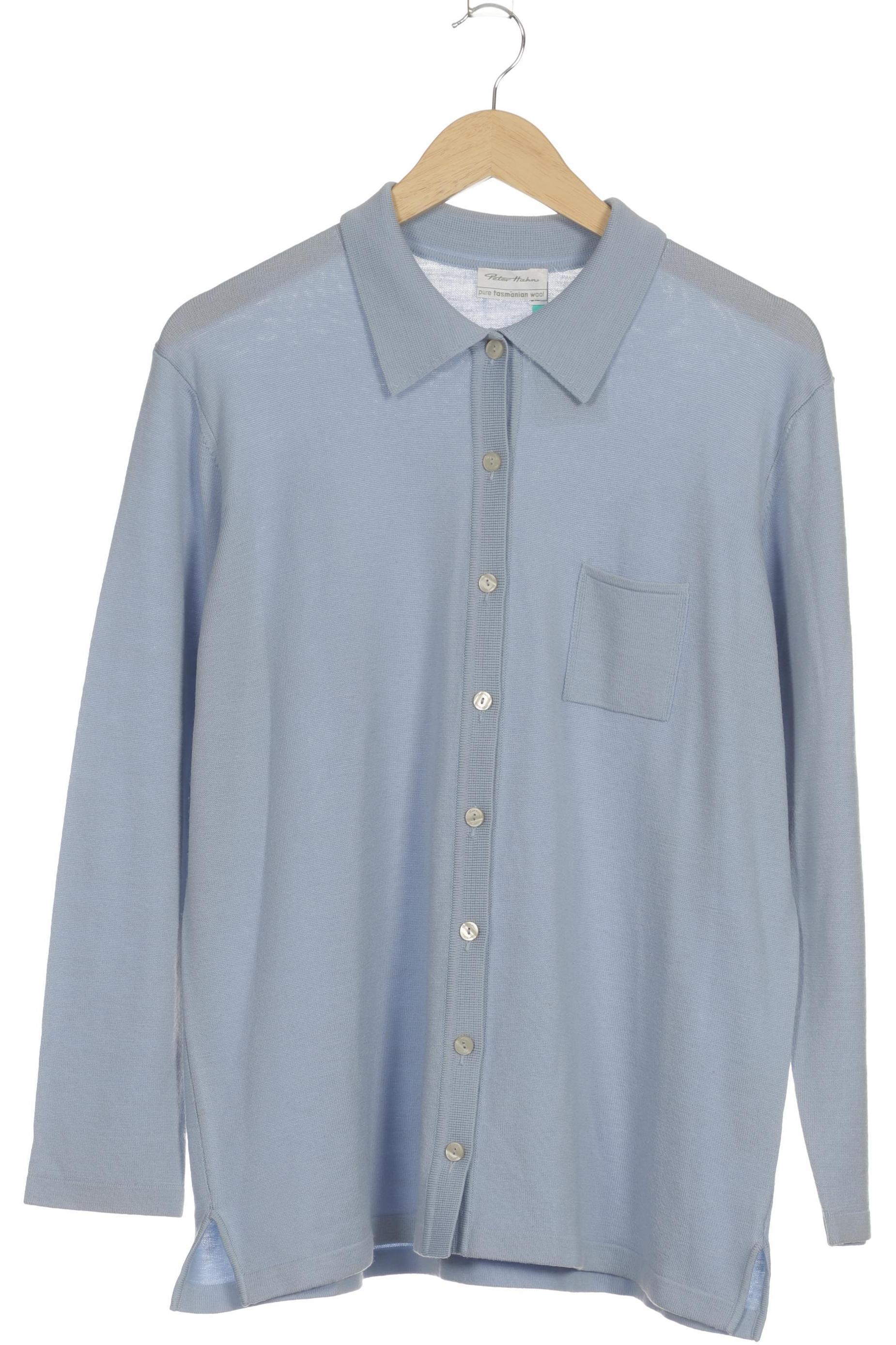 

Peter Hahn Damen Strickjacke, blau, Gr. 46