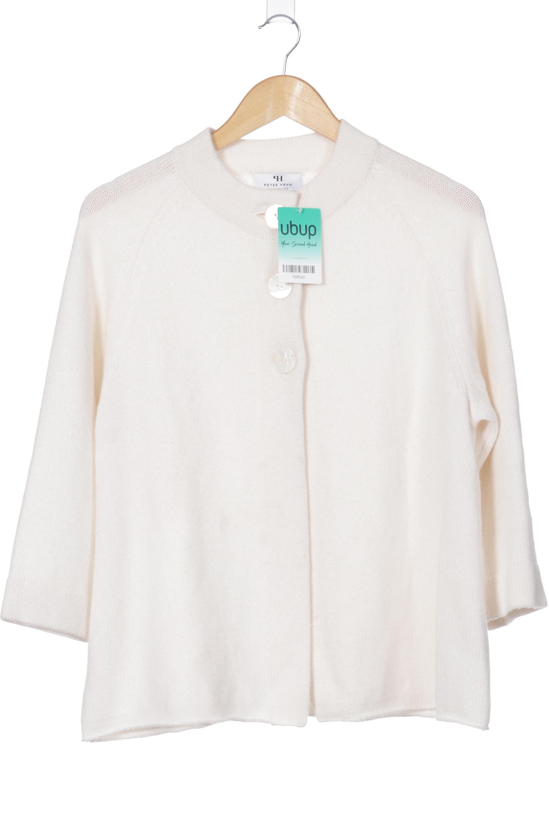 

Peter Hahn Damen Strickjacke, weiß, Gr. 38