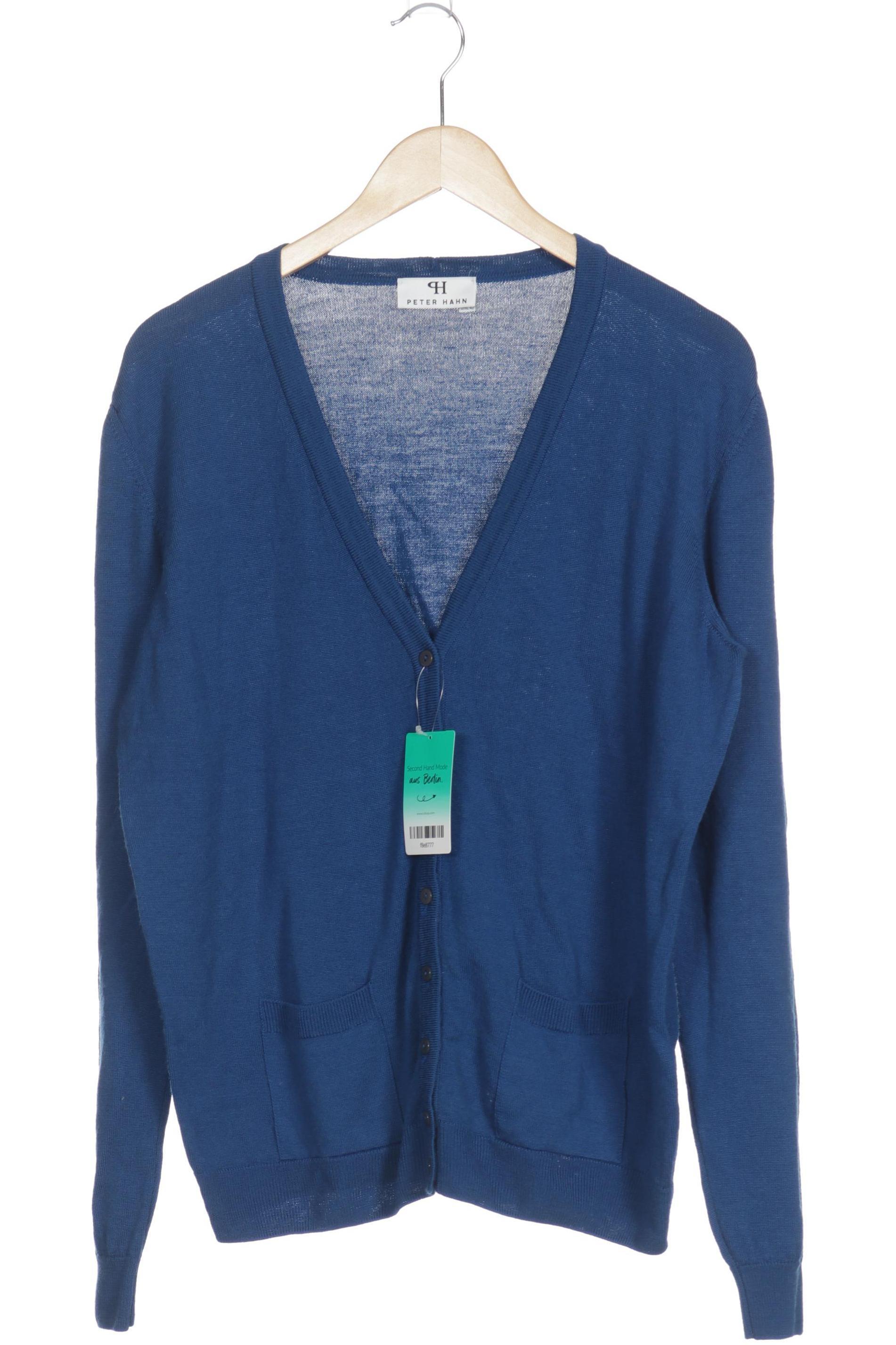 

Peter Hahn Damen Strickjacke, blau, Gr. 42