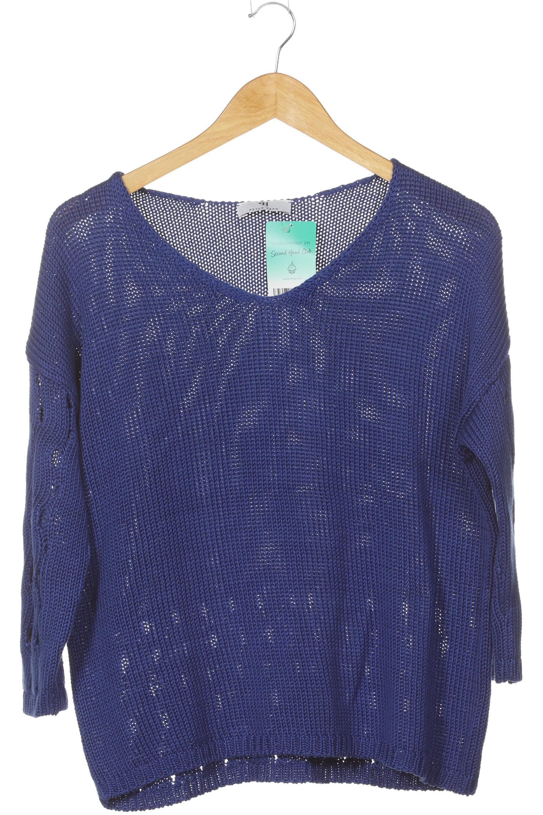 

Peter Hahn Damen Pullover, blau, Gr. 44