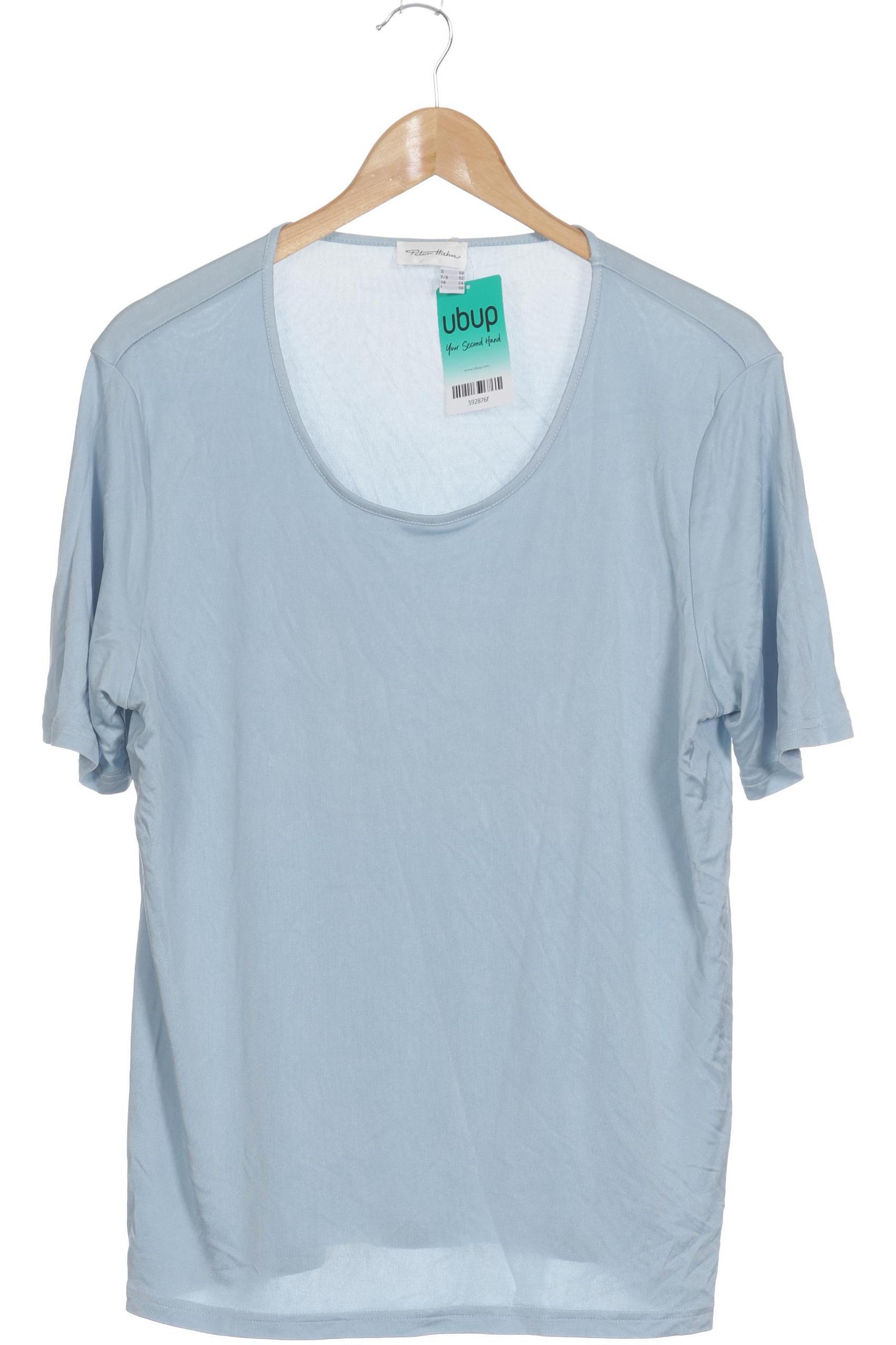 

Peter Hahn Damen T-Shirt, blau, Gr. 50