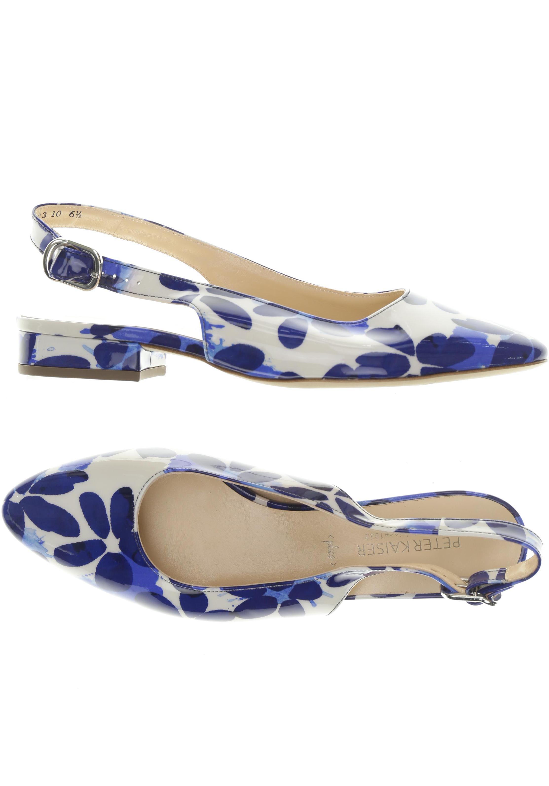 

Peter Kaiser Damen Sandale, blau, Gr. 6.5