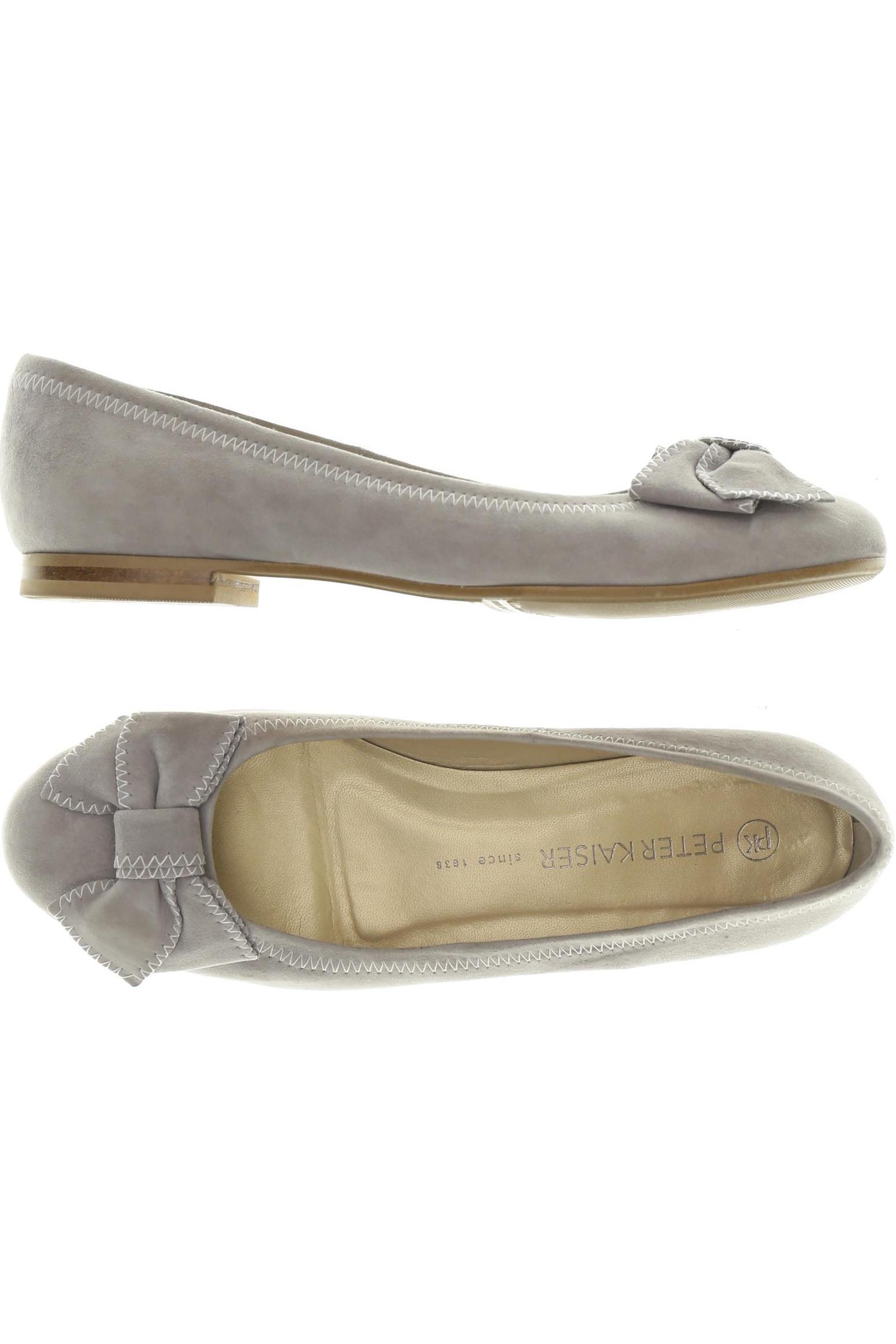 

Peter Kaiser Damen Ballerinas, grau, Gr. 4.5