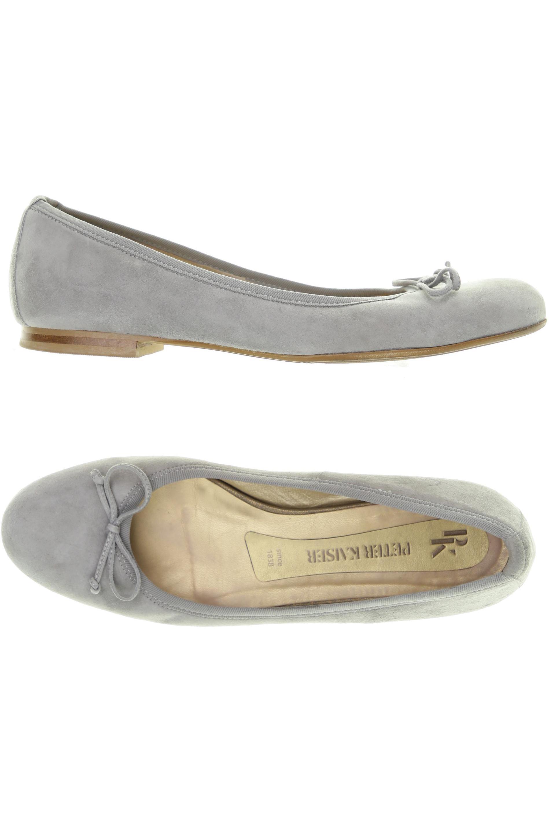 

Peter Kaiser Damen Ballerinas, grau, Gr. 6