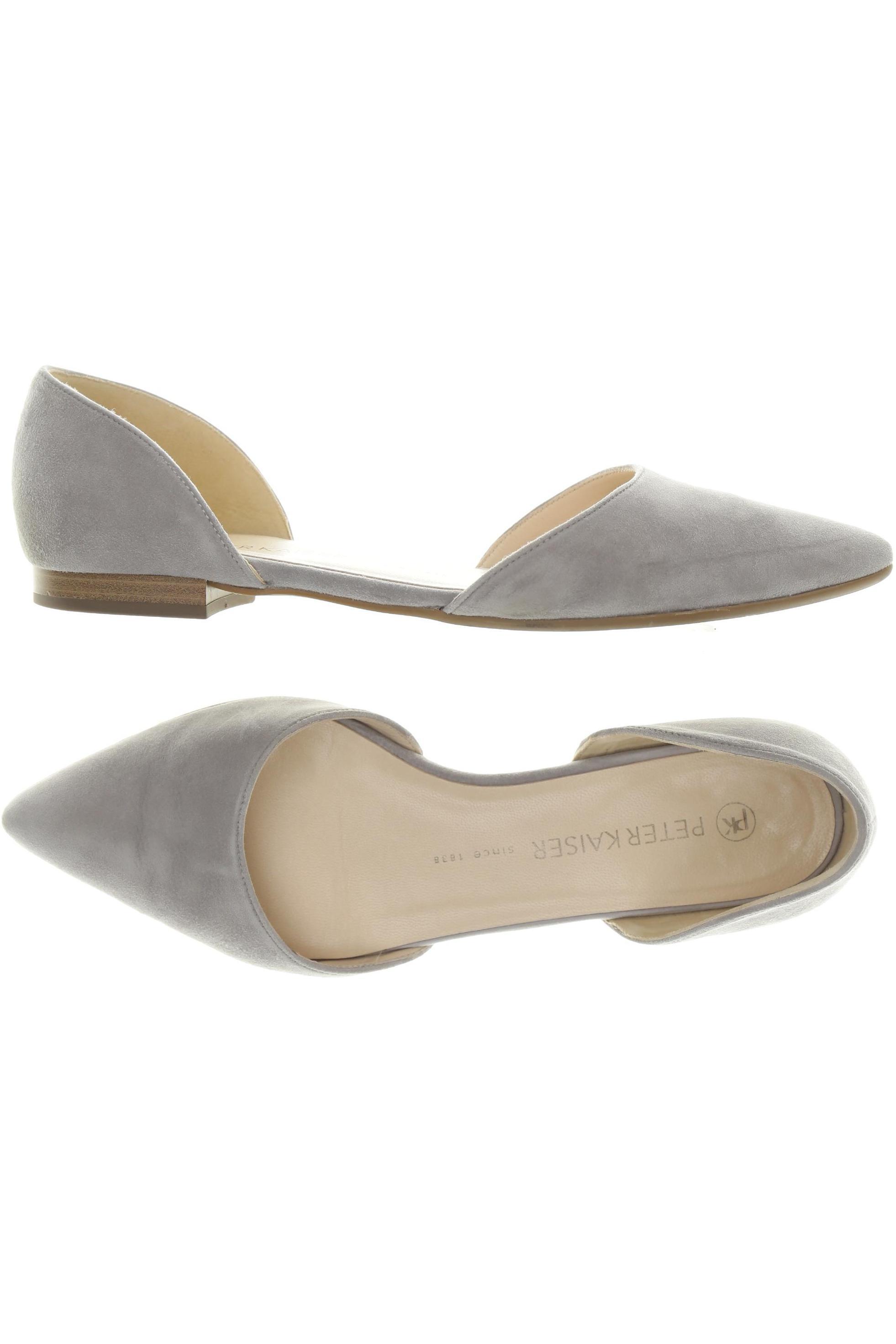 

Peter Kaiser Damen Ballerinas, grau, Gr. 4.5