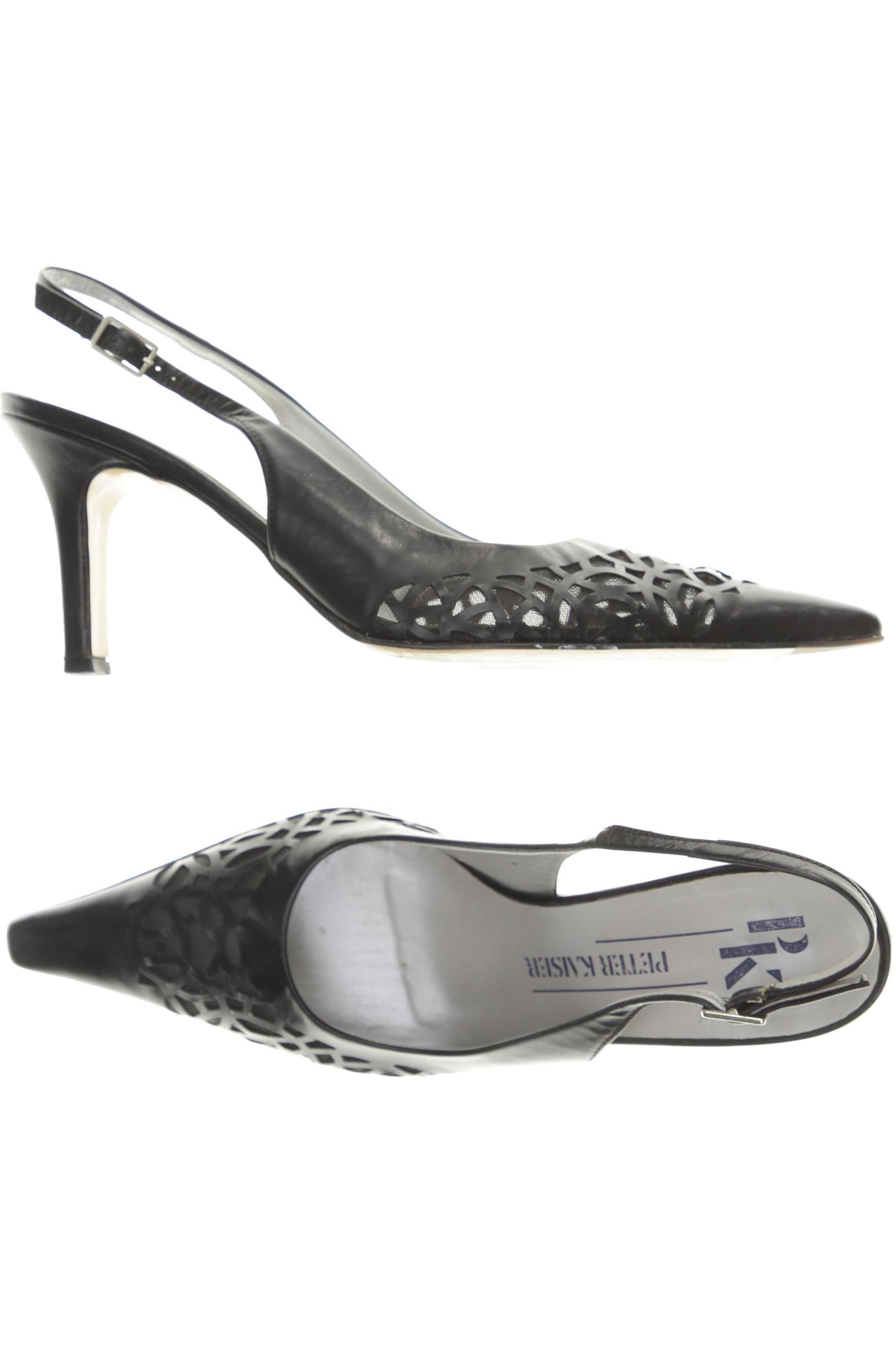 

Peter Kaiser Damen Sandale, schwarz, Gr. 6