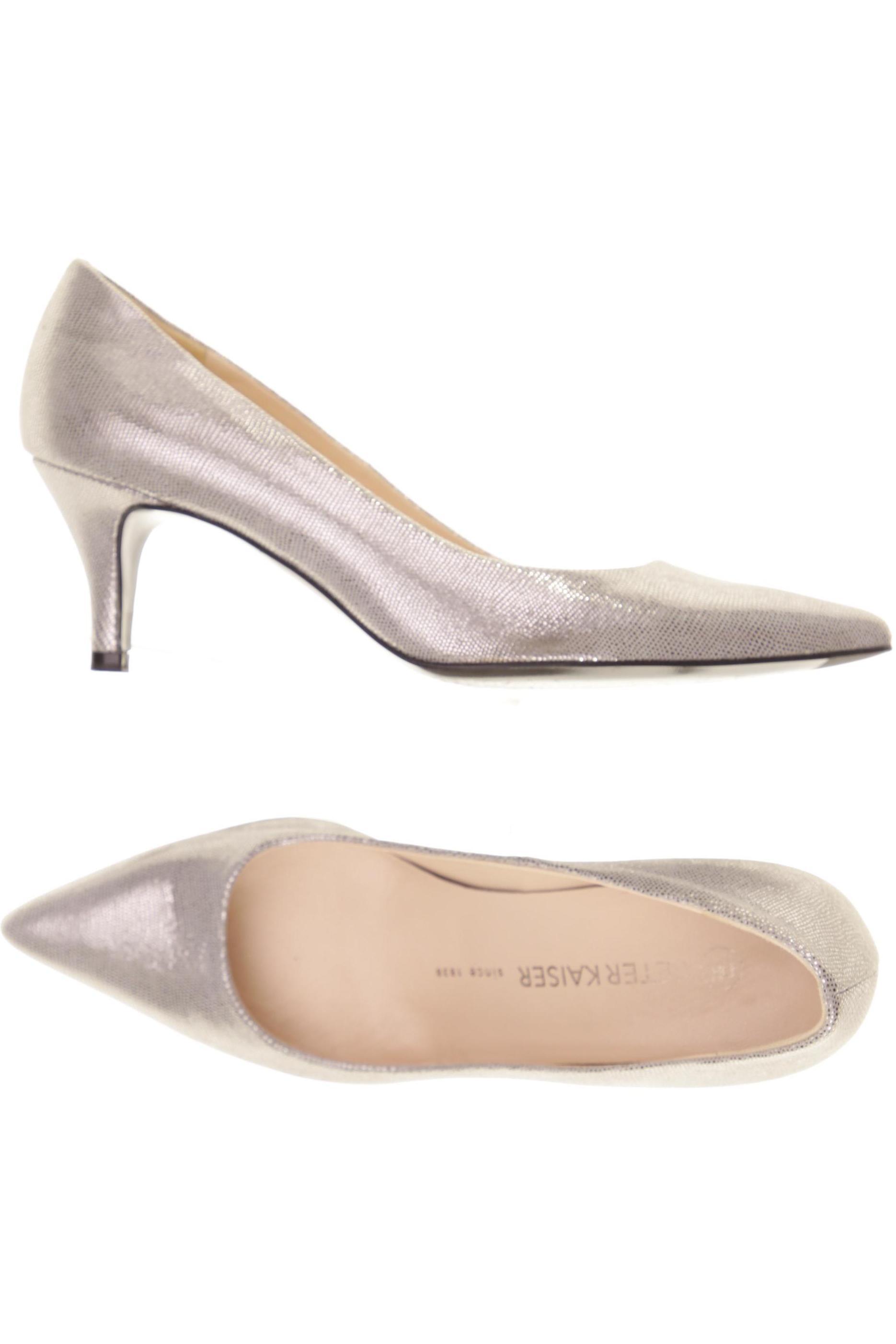 

Peter Kaiser Damen Pumps, silber, Gr. 4.5