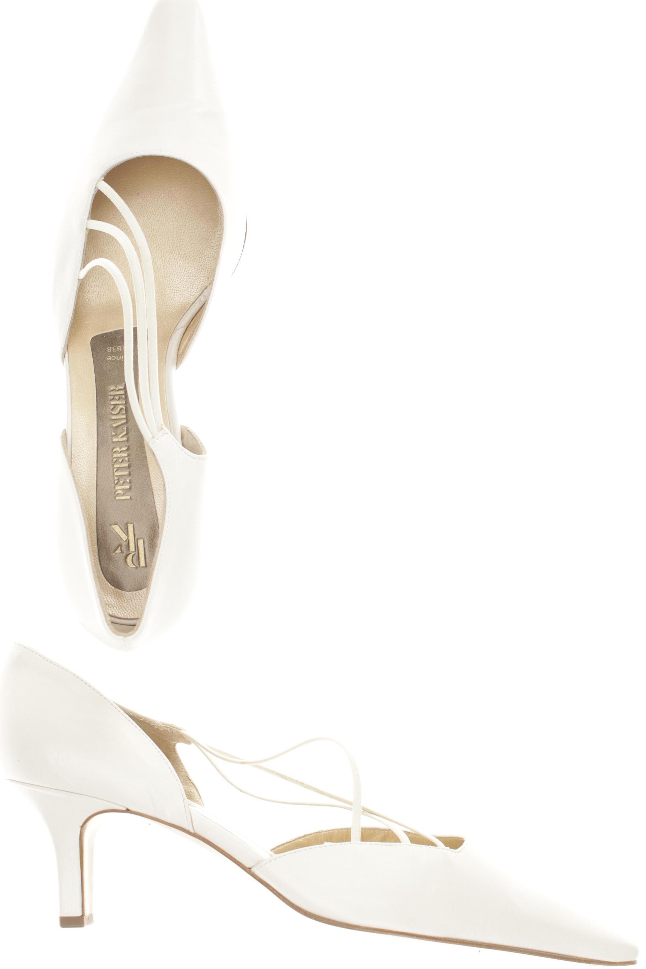 

Peter Kaiser Damen Pumps, weiß, Gr. 6.5