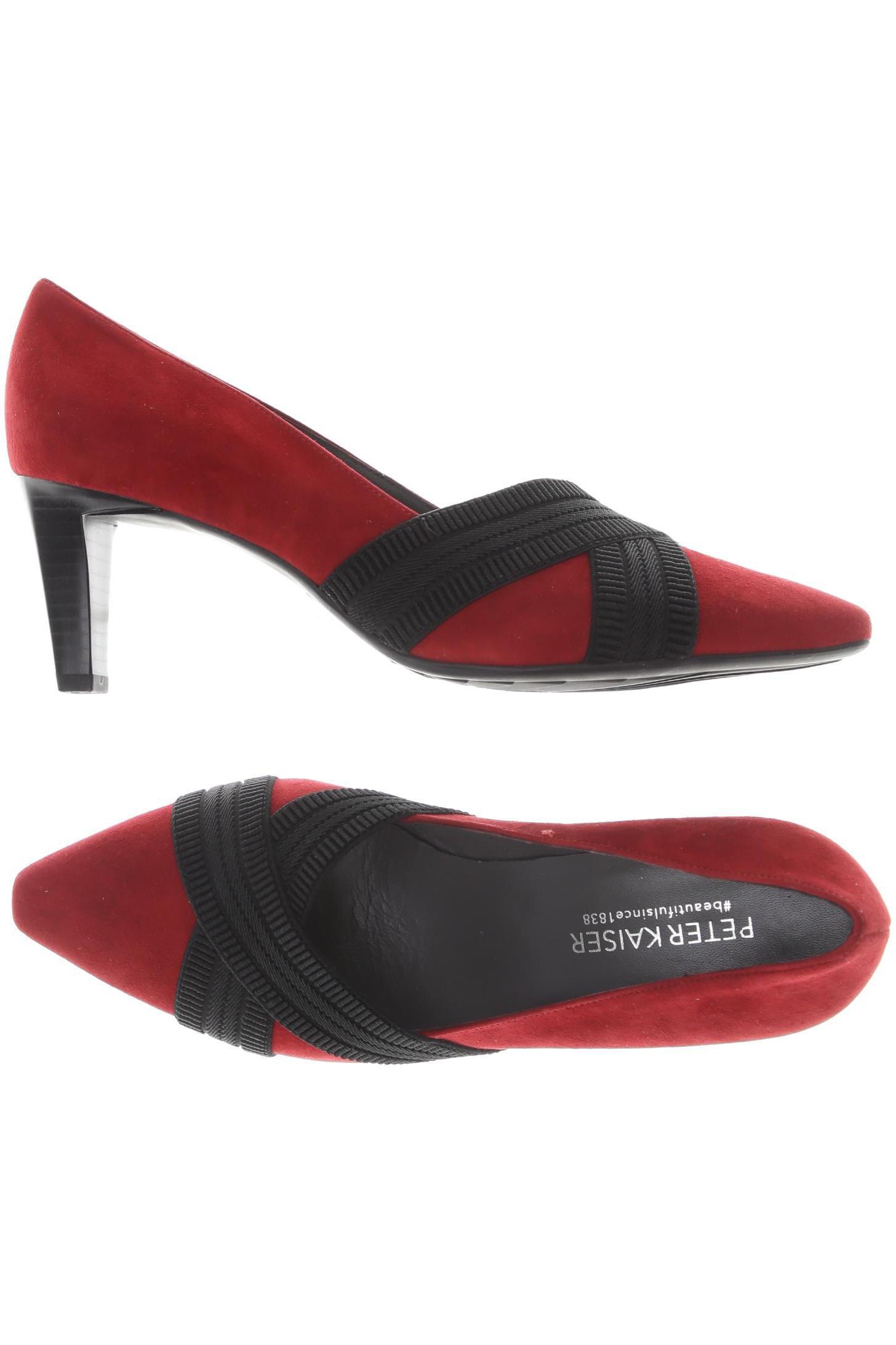 

Peter Kaiser Damen Pumps, rot, Gr. 4.5