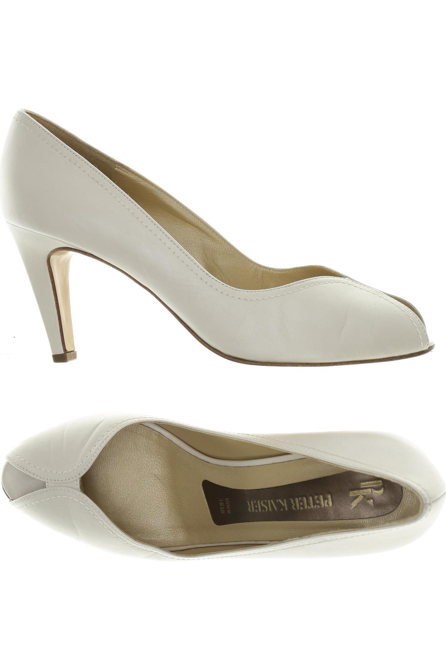 

Peter Kaiser Damen Pumps, weiß, Gr. 6.5