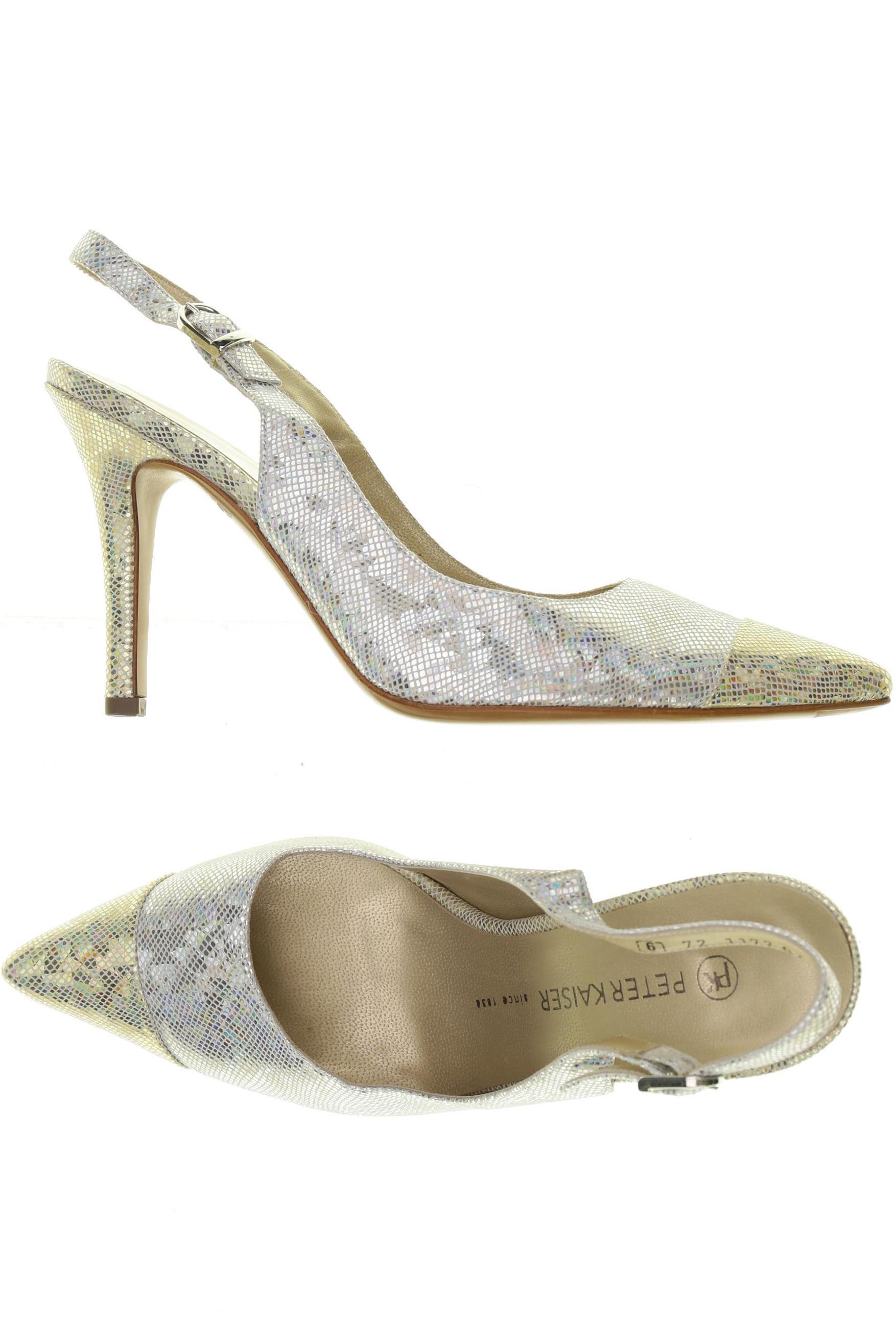 

Peter Kaiser Damen Sandale, silber, Gr. 6