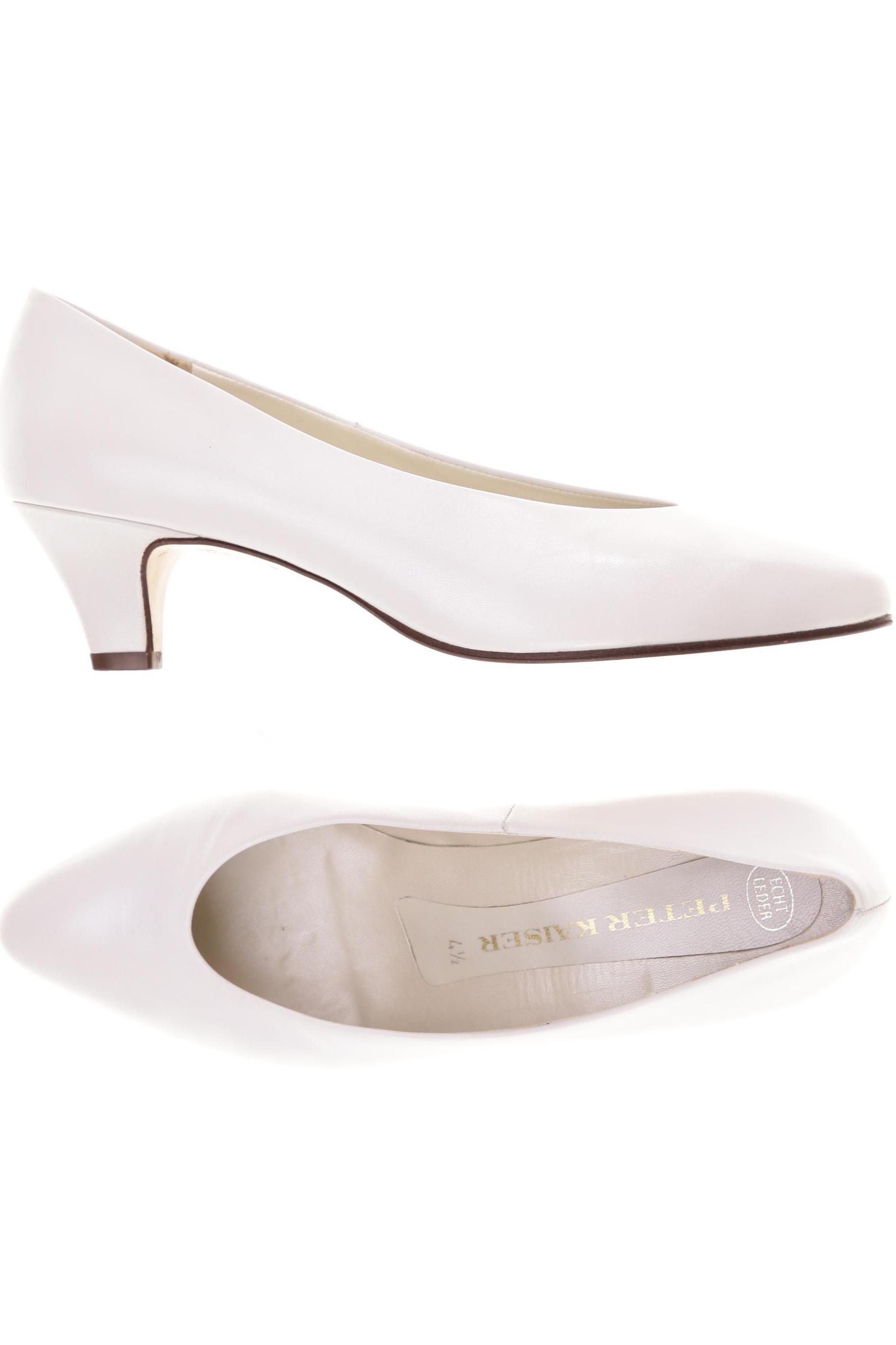 

Peter Kaiser Damen Pumps, weiß, Gr. 4.5