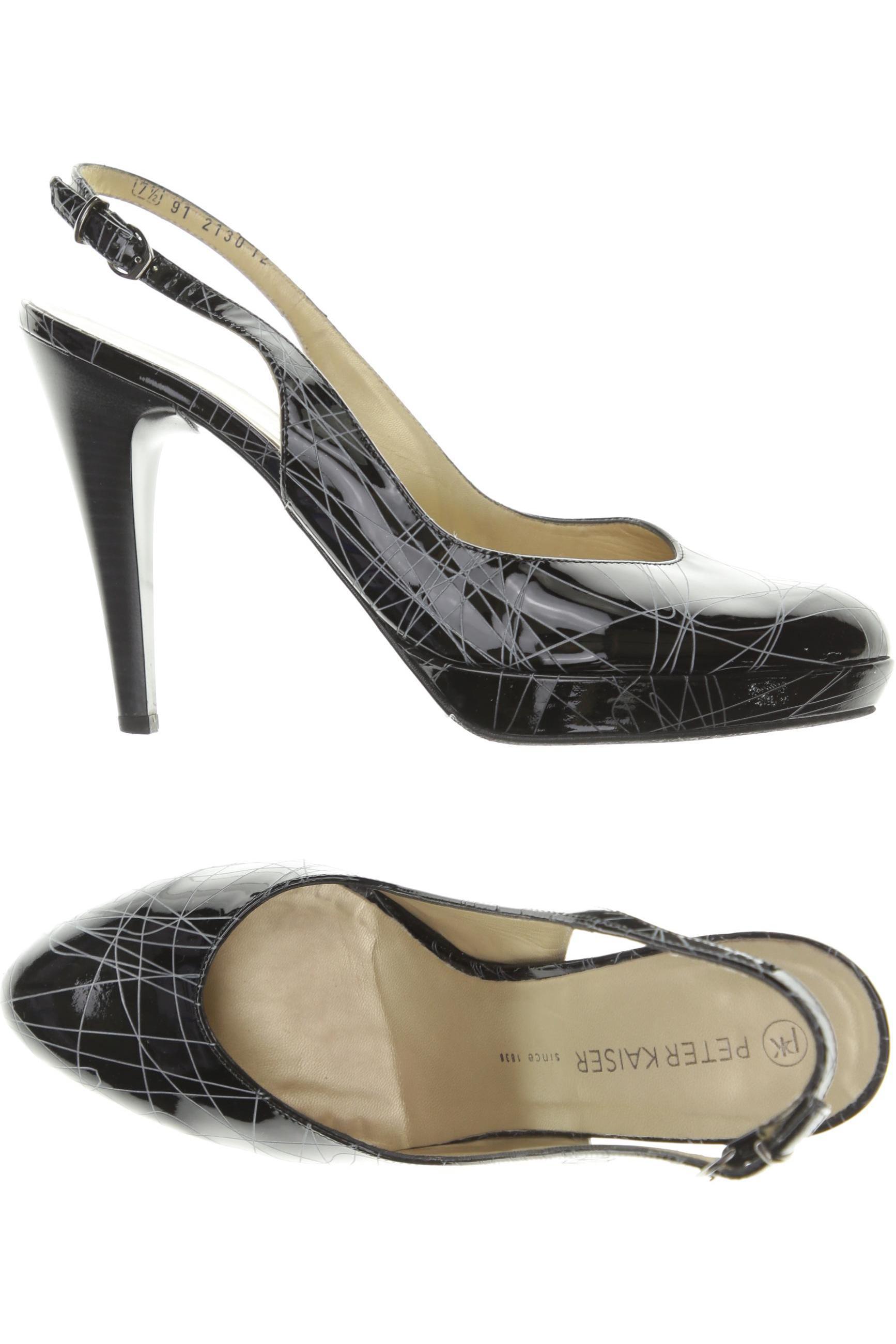 

Peter Kaiser Damen Sandale, schwarz, Gr. 7.5