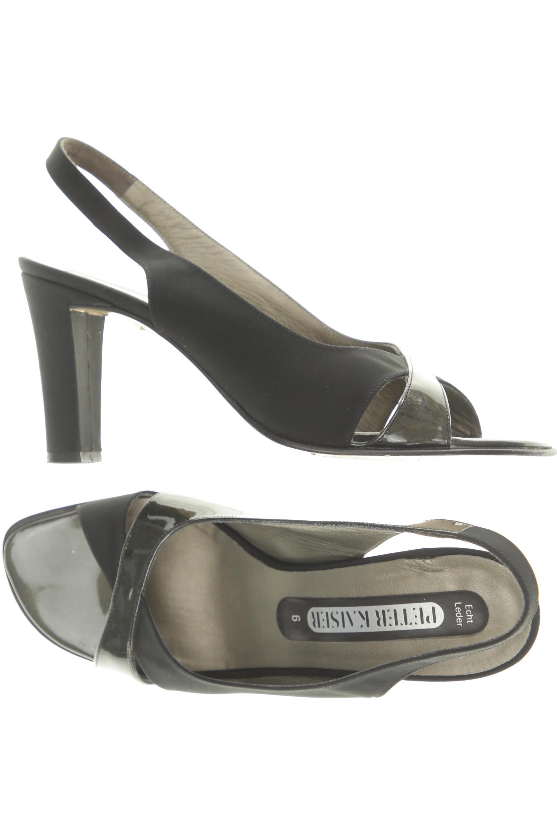 

Peter Kaiser Damen Sandale, schwarz, Gr. 6