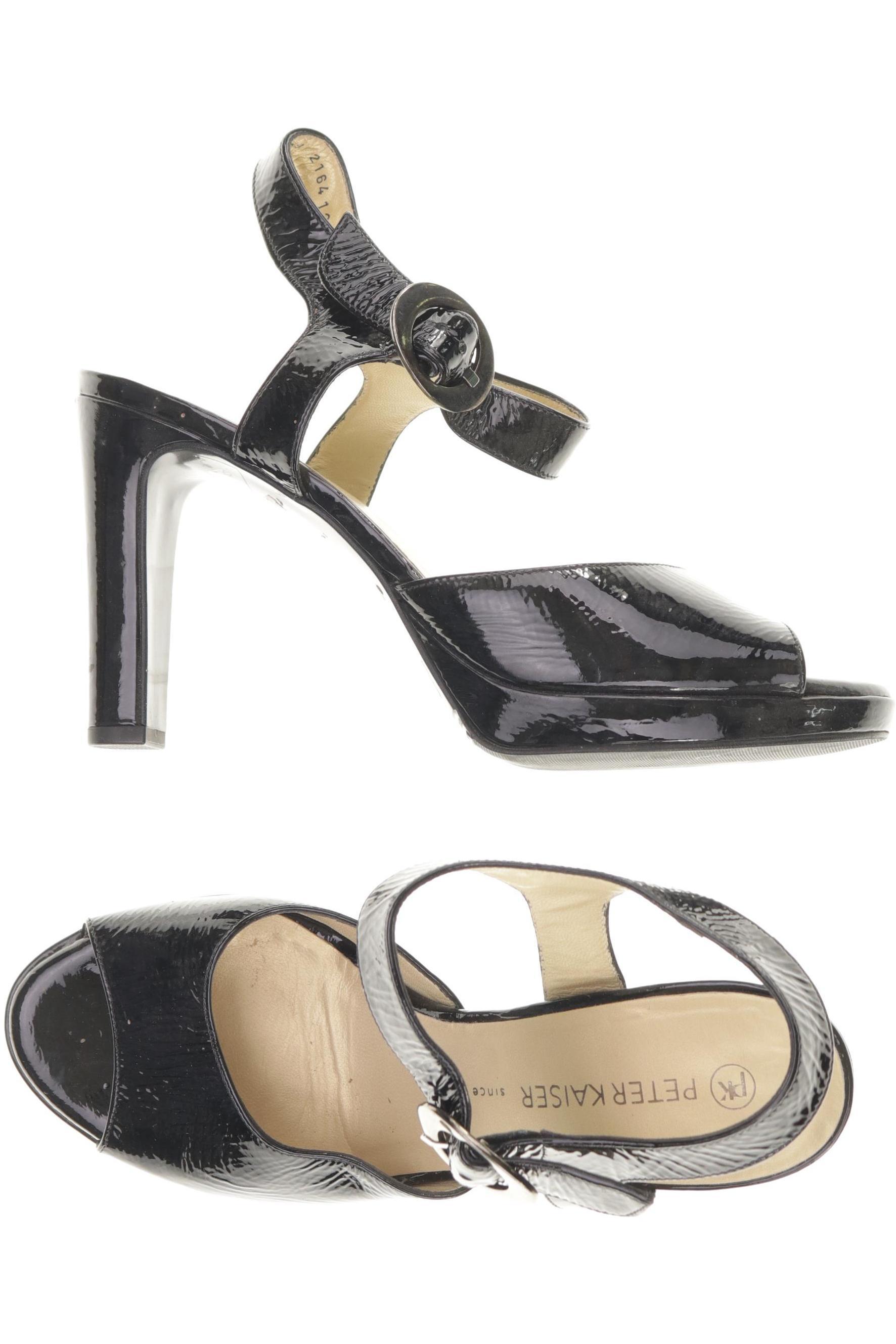 

Peter Kaiser Damen Sandale, schwarz, Gr. 7