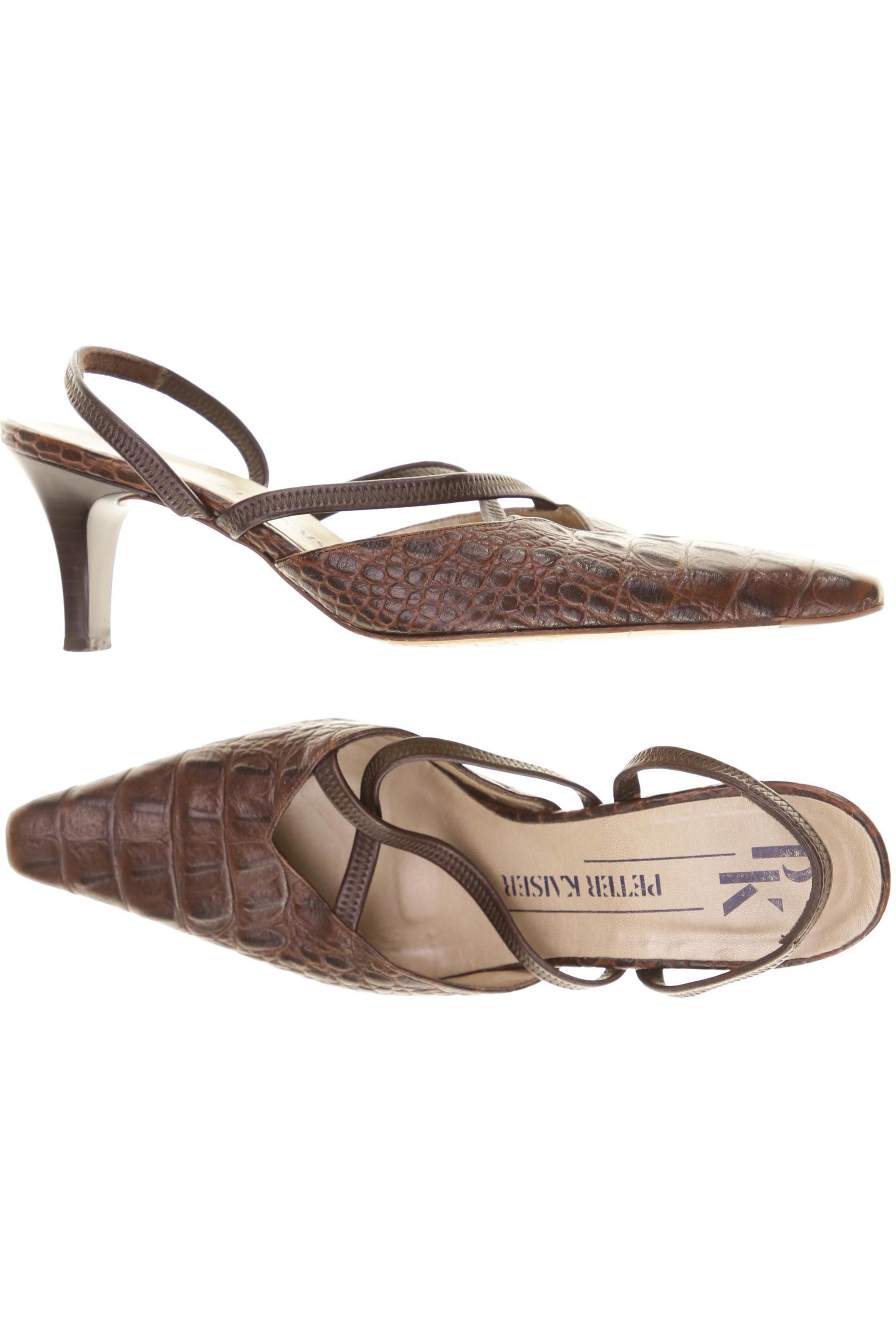 

Peter Kaiser Damen Sandale, braun, Gr. 4