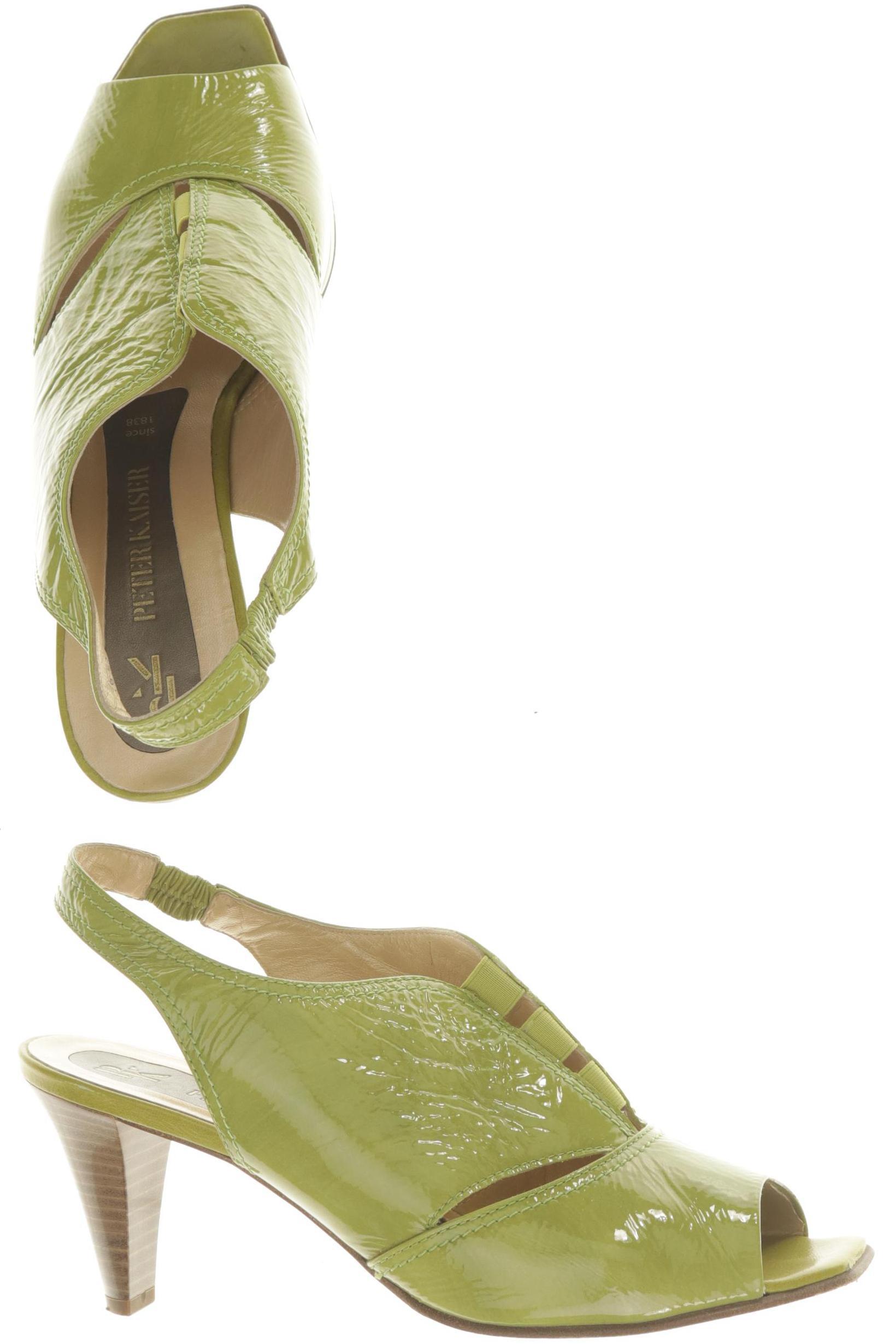 

Peter Kaiser Damen Sandale, grün, Gr. 6.5