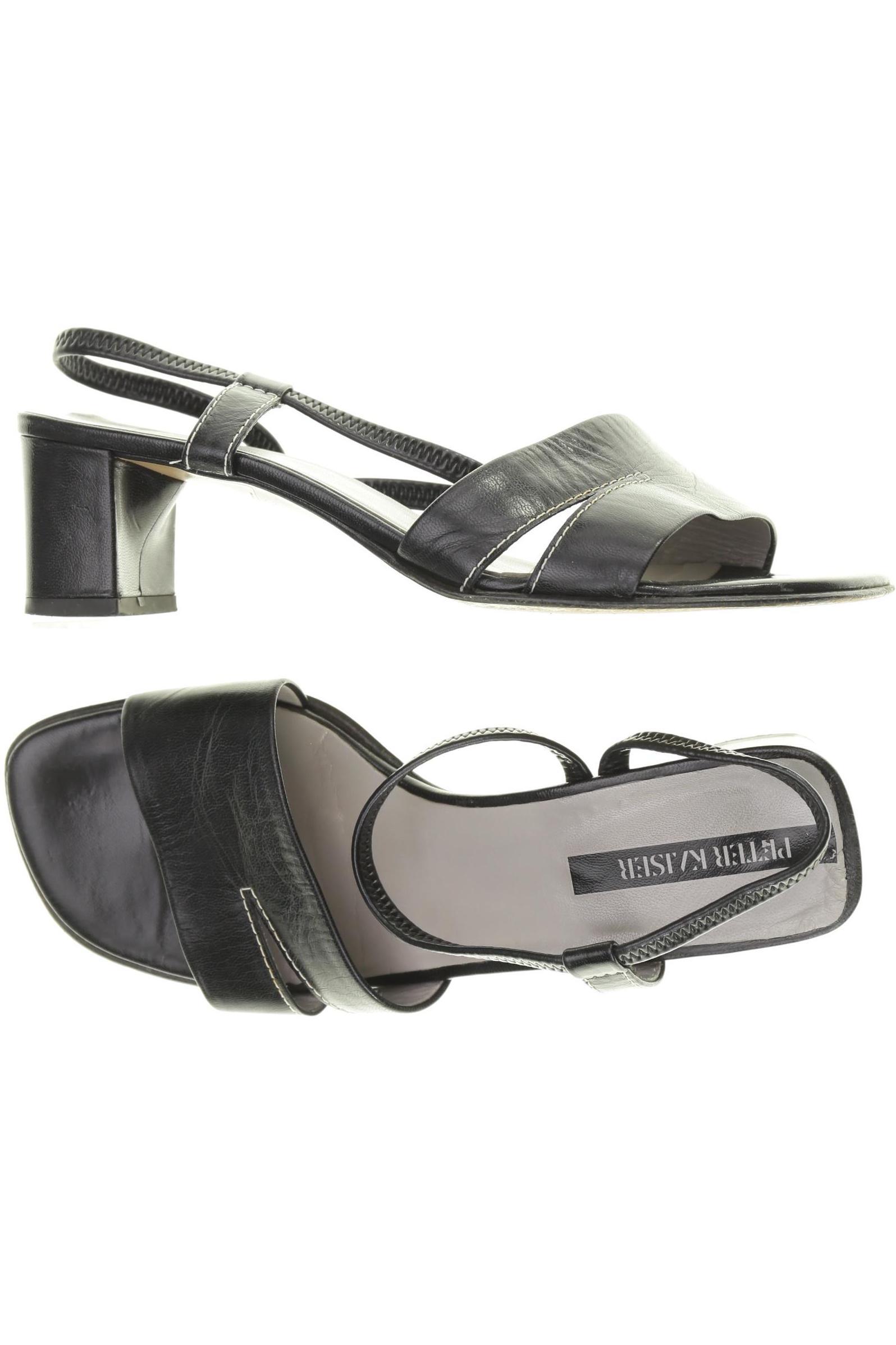 

Peter Kaiser Damen Sandale, schwarz, Gr. 4.5