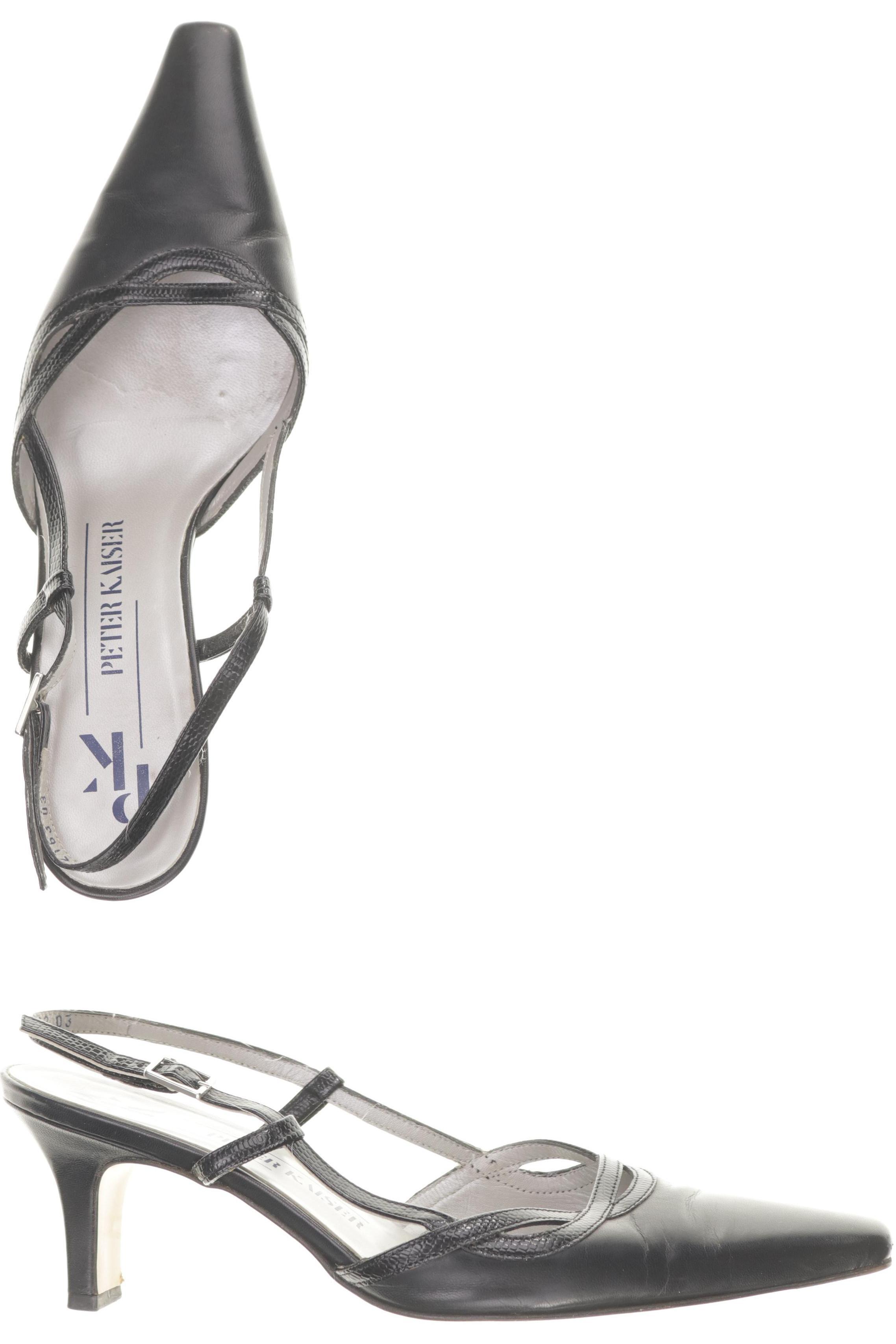 

Peter Kaiser Damen Sandale, schwarz, Gr. 4.5