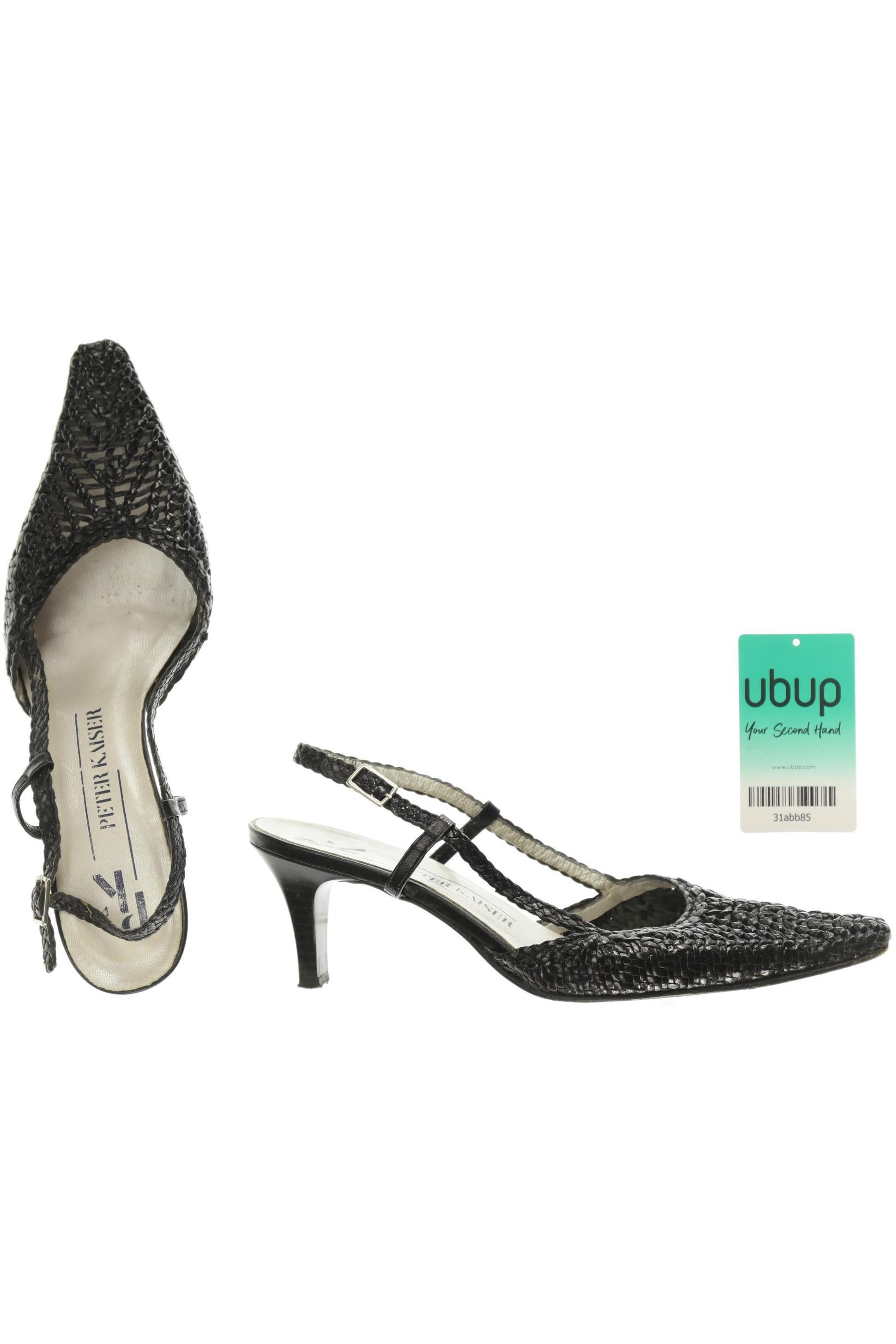 

Peter Kaiser Damen Sandale, schwarz, Gr. 4.5