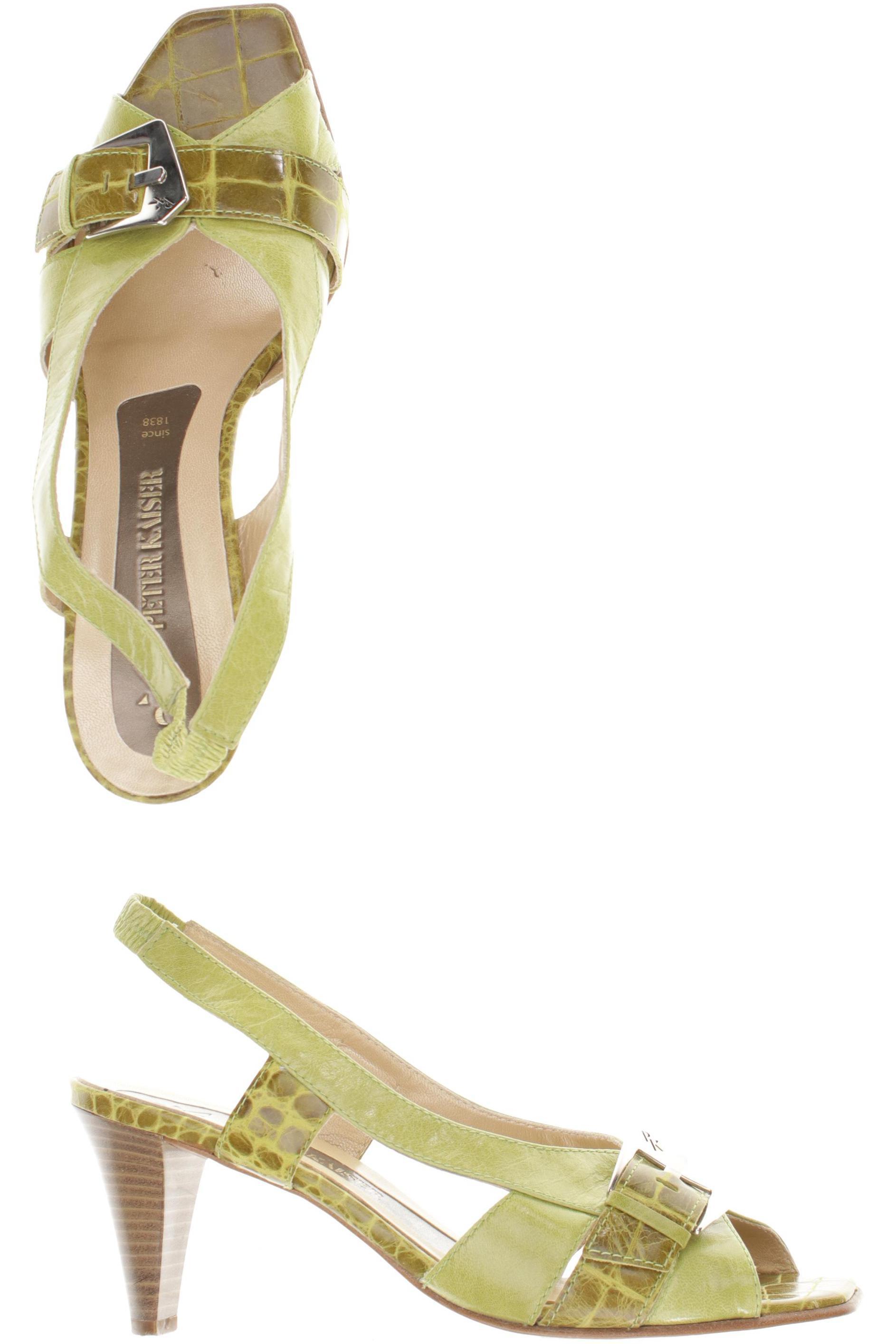 

Peter Kaiser Damen Sandale, grün, Gr. 6.5