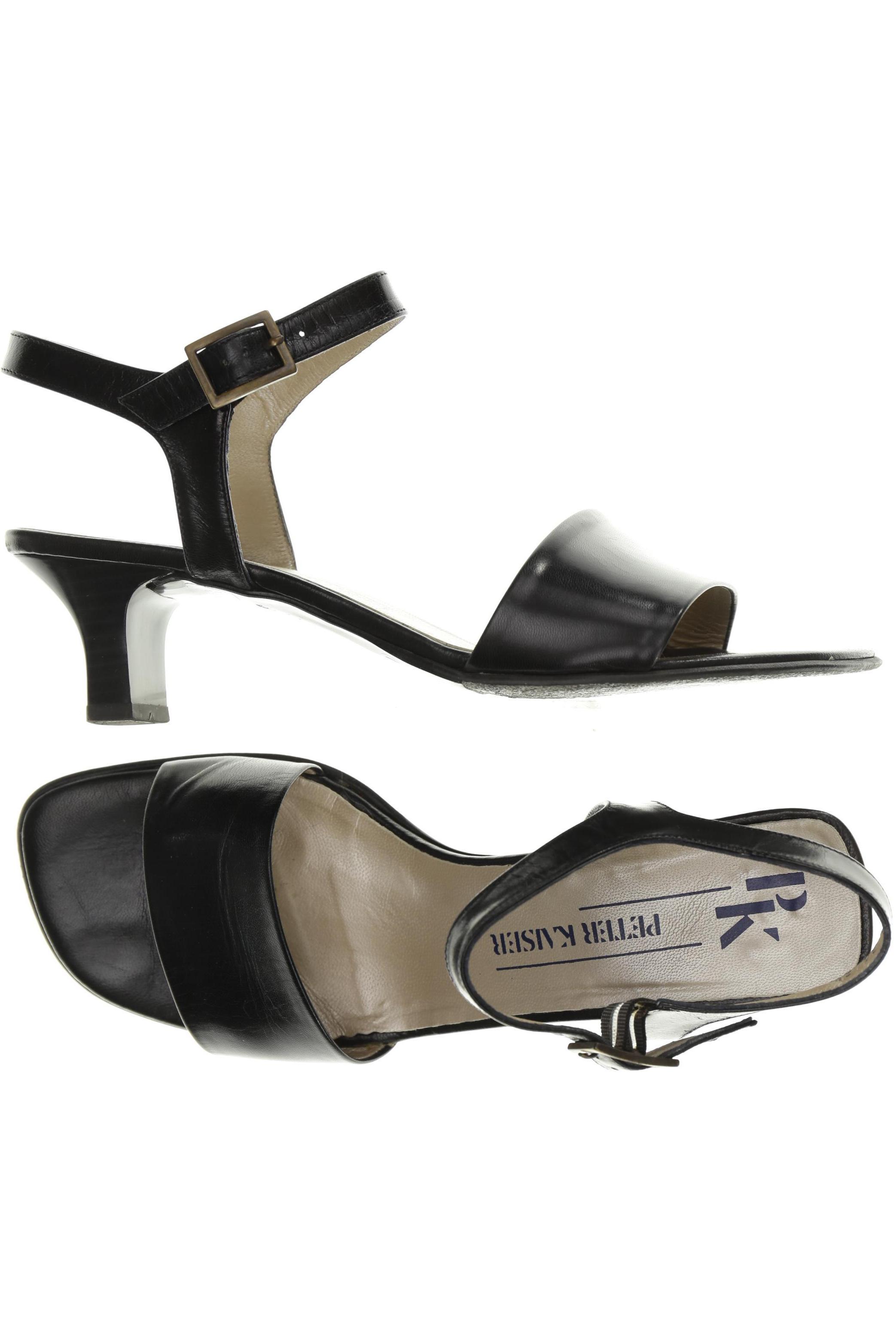 

Peter Kaiser Damen Sandale, schwarz, Gr. 7