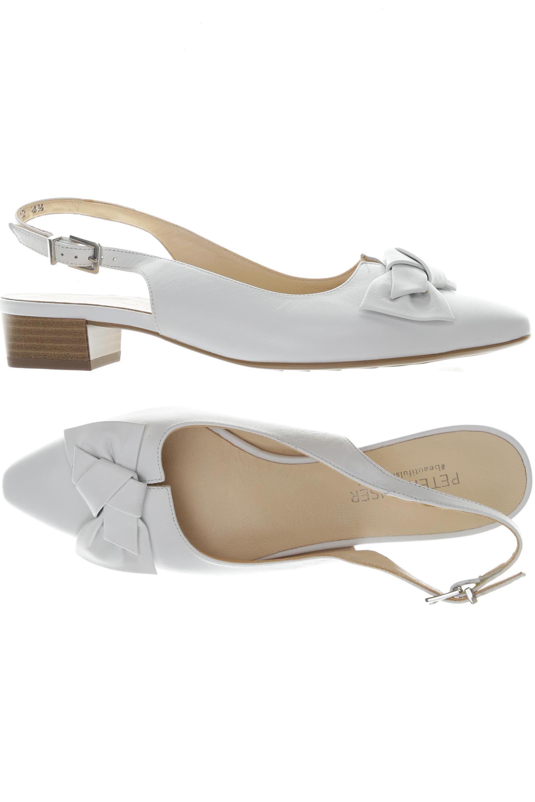 

Peter Kaiser Damen Sandale, weiß, Gr. 4.5