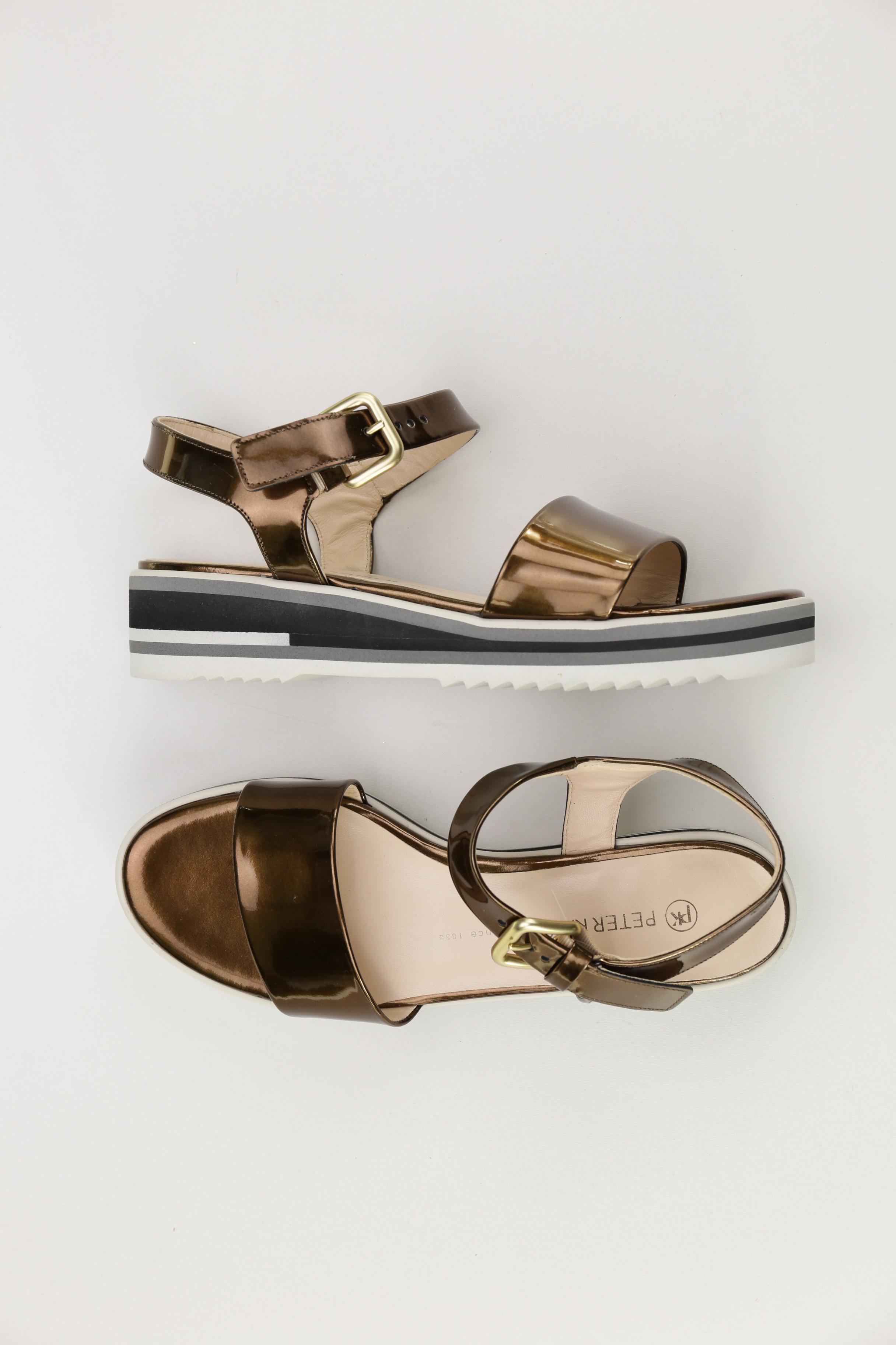 

Peter Kaiser Damen Sandale, braun, Gr. 6.5