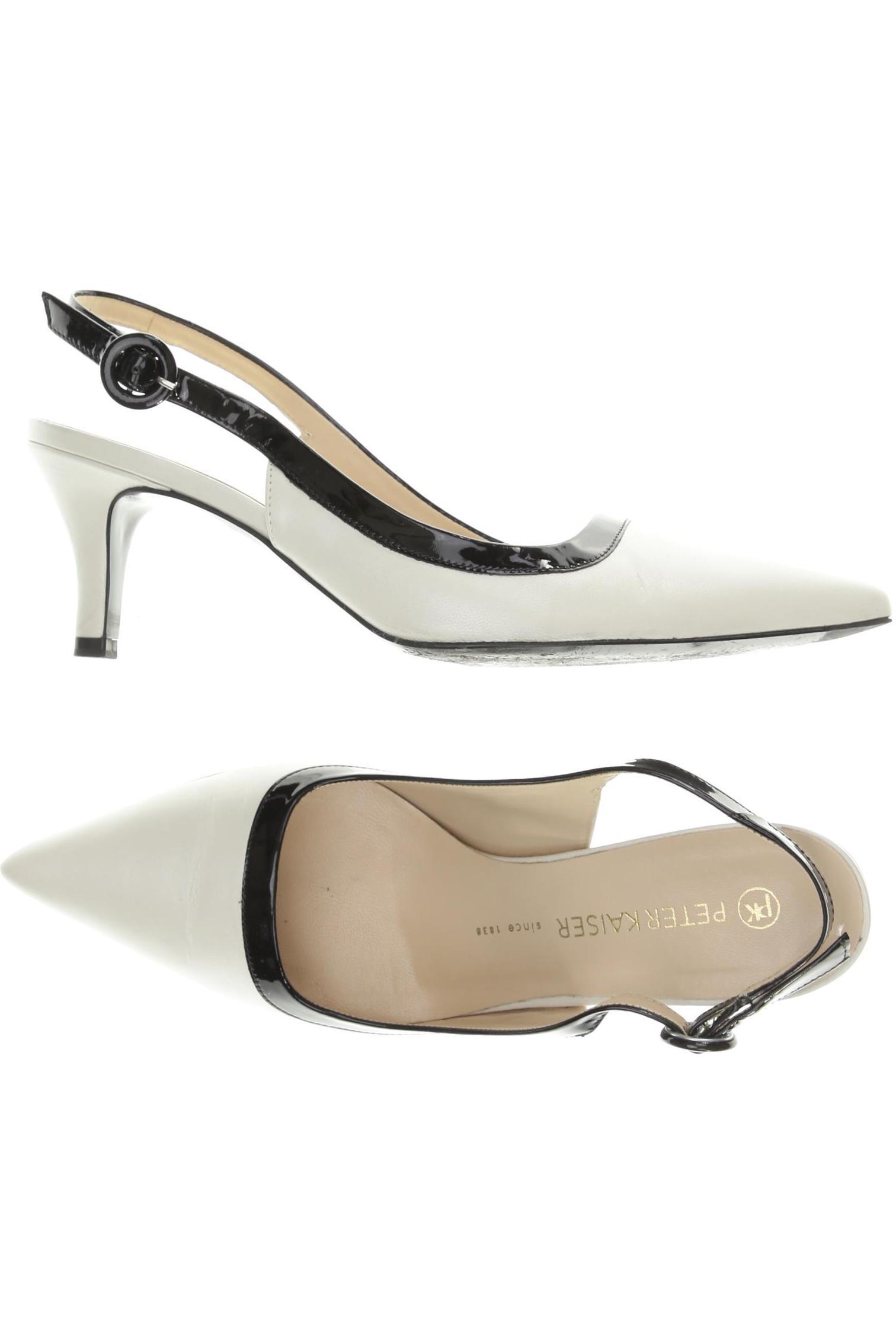 

Peter Kaiser Damen Sandale, weiß, Gr. 5.5