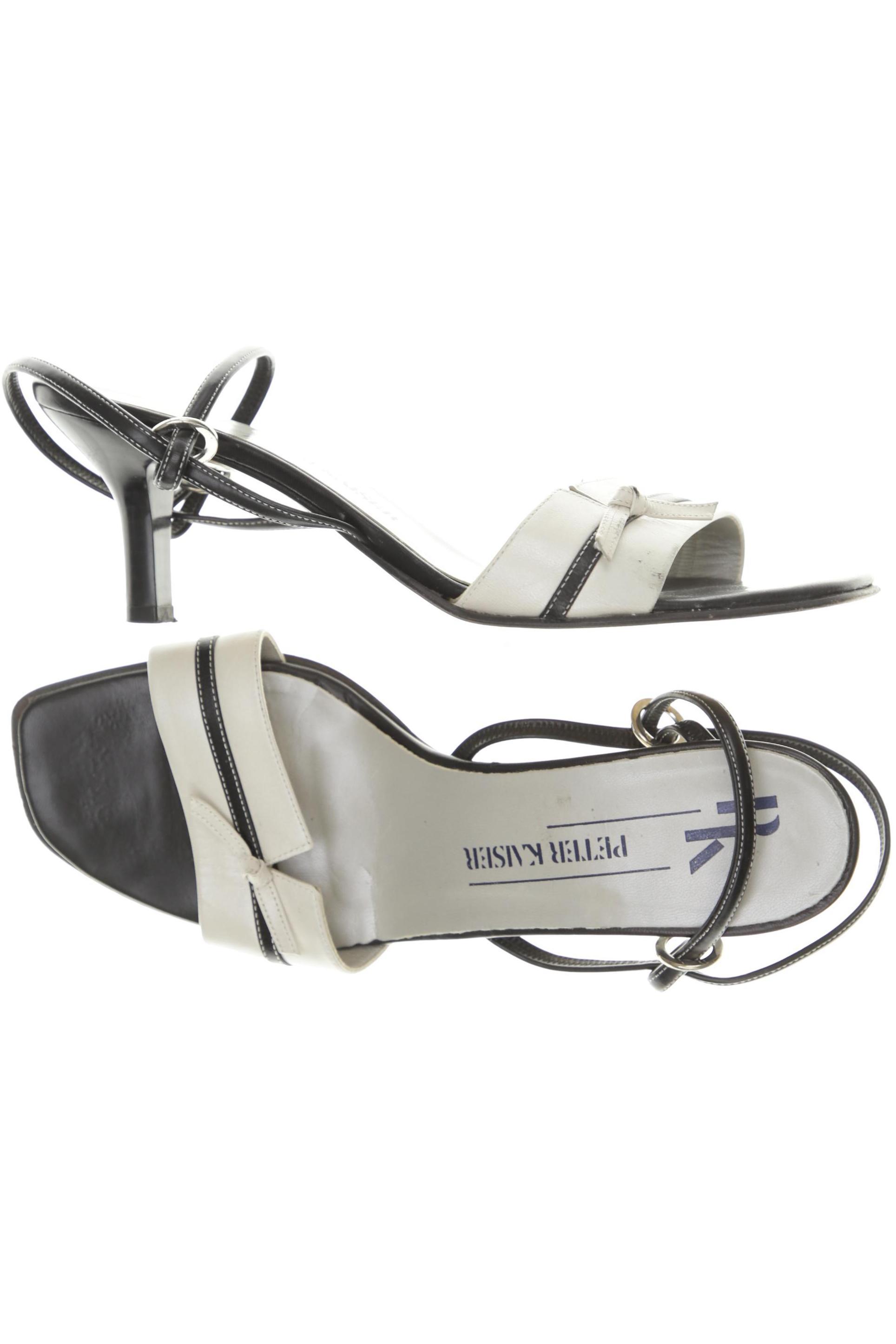 

Peter Kaiser Damen Sandale, weiß, Gr. 6.5