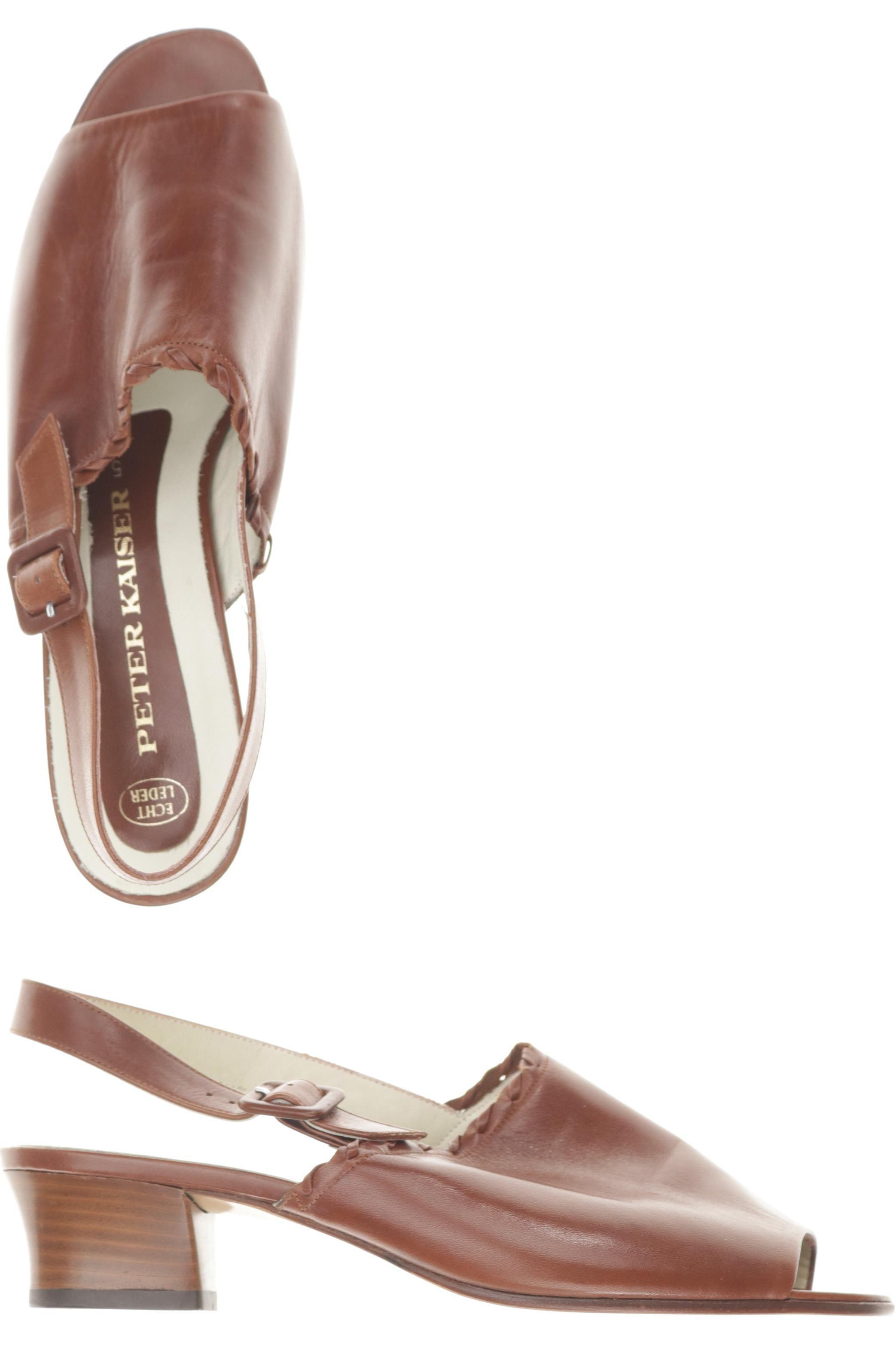 

Peter Kaiser Damen Sandale, braun, Gr. 5